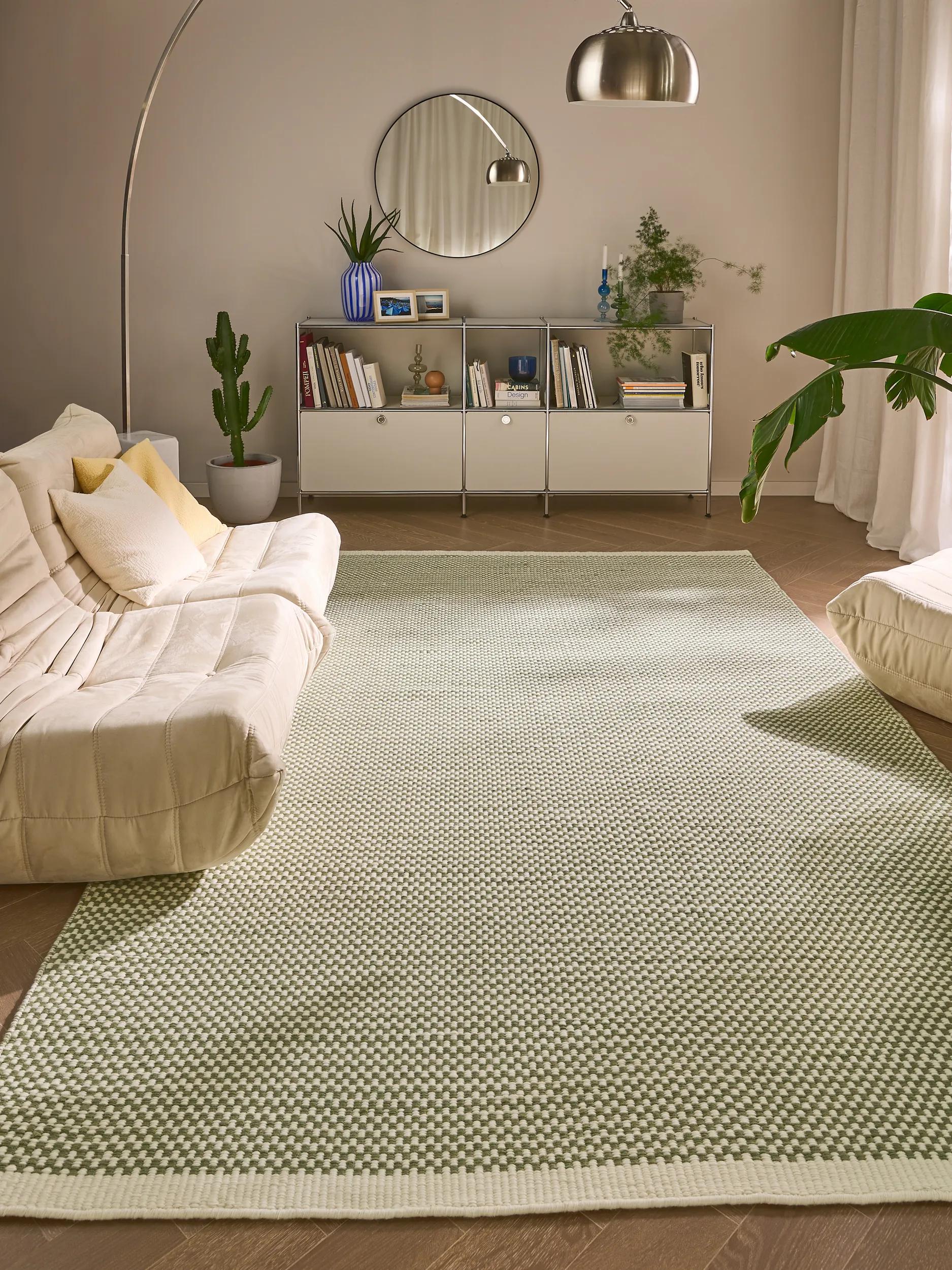 Wool Rug Laura Green