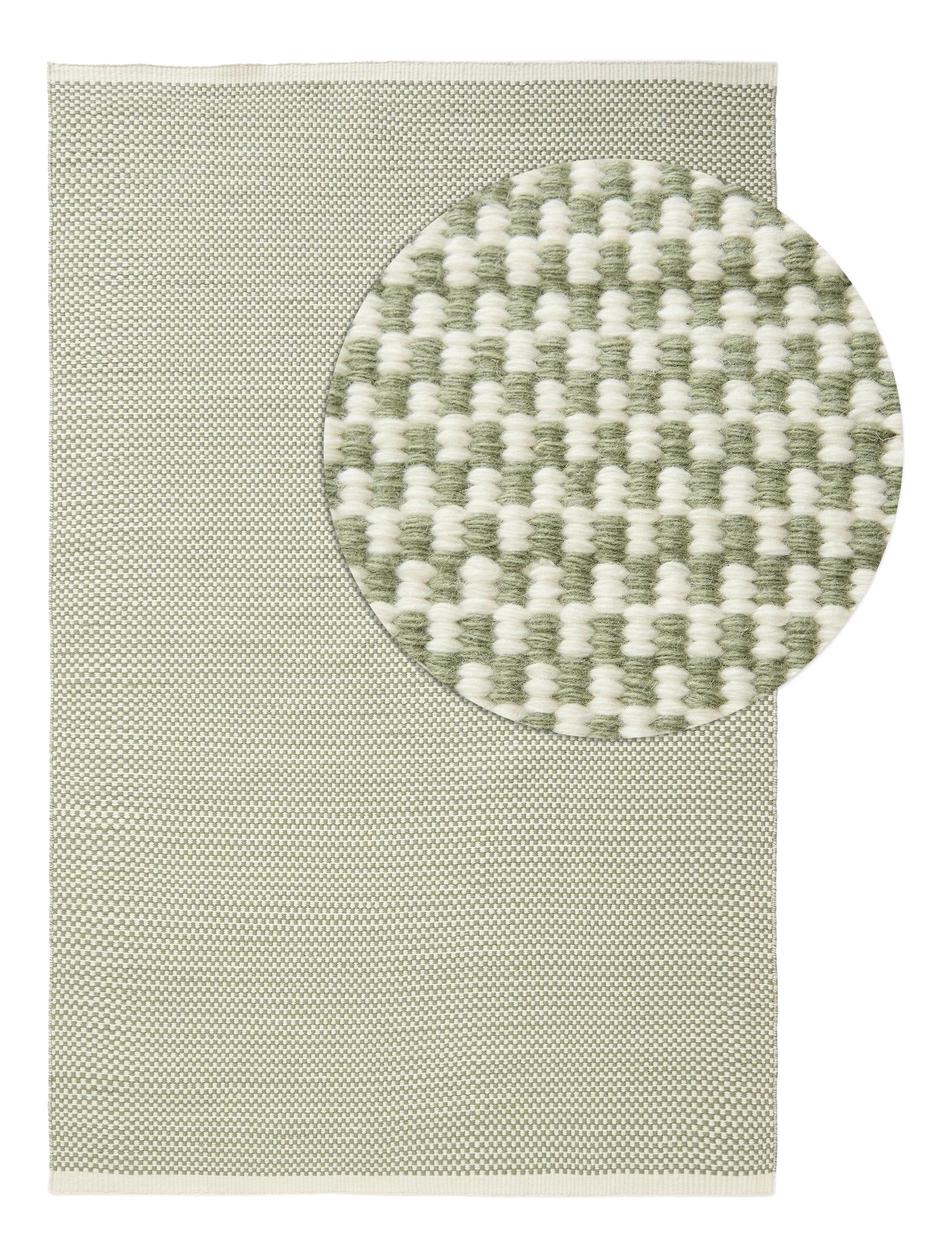 Wool Rug Laura Green