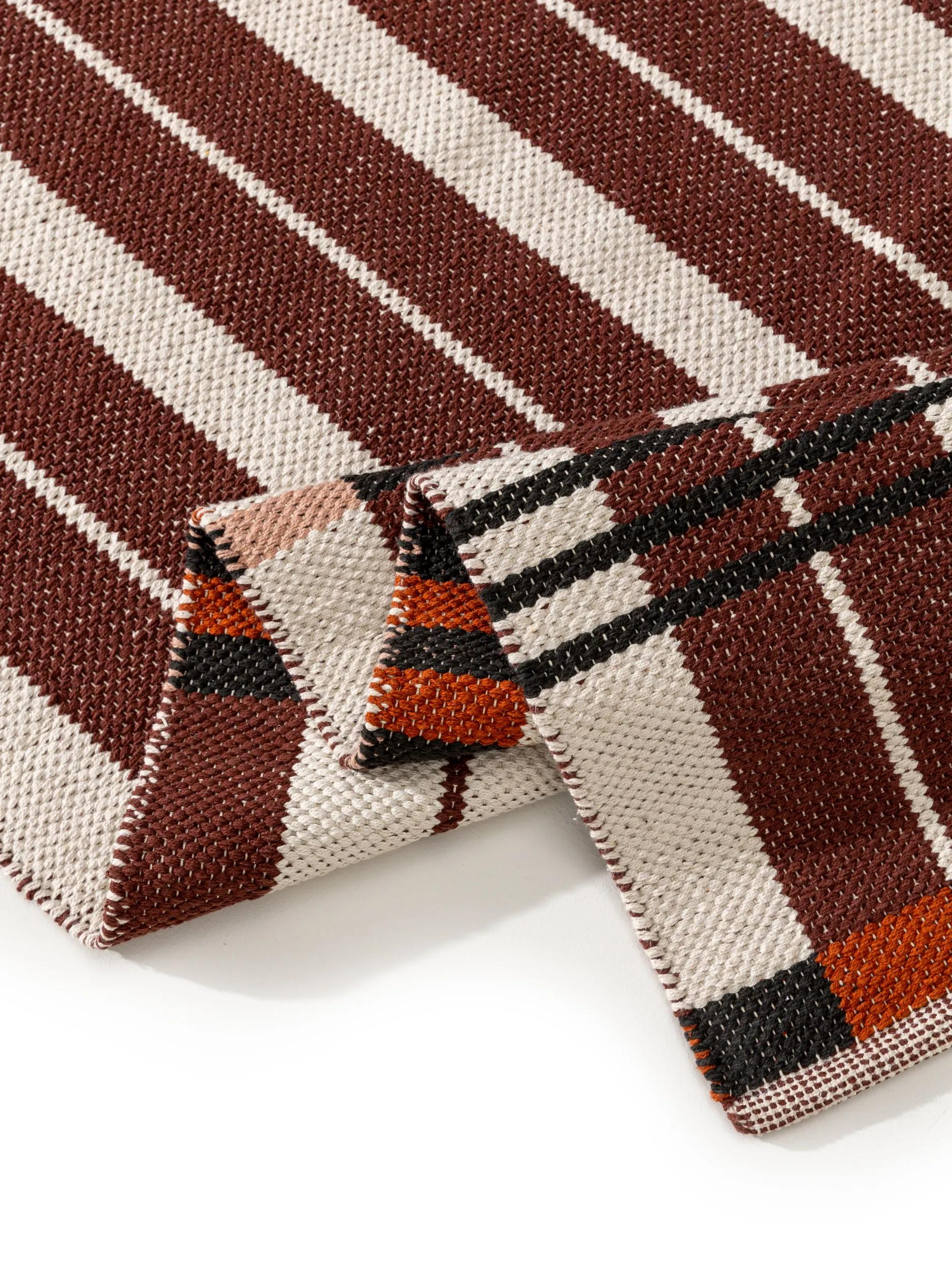 Cotton Rug Leander Brown