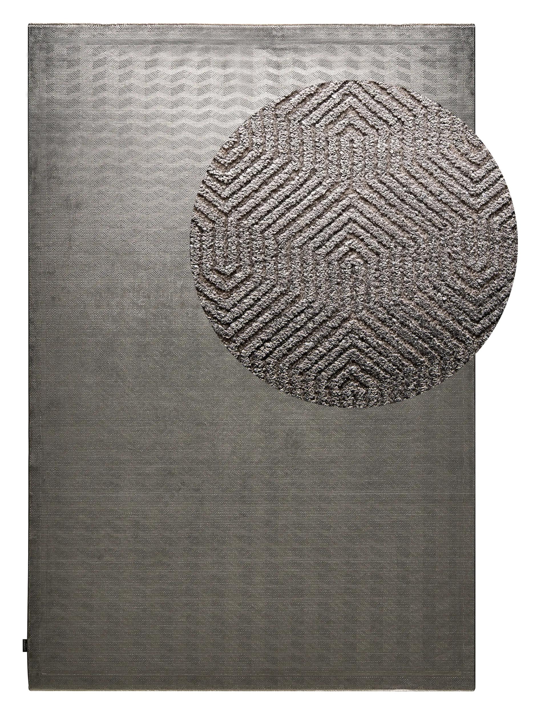 Tapis Leandro Gris Foncé