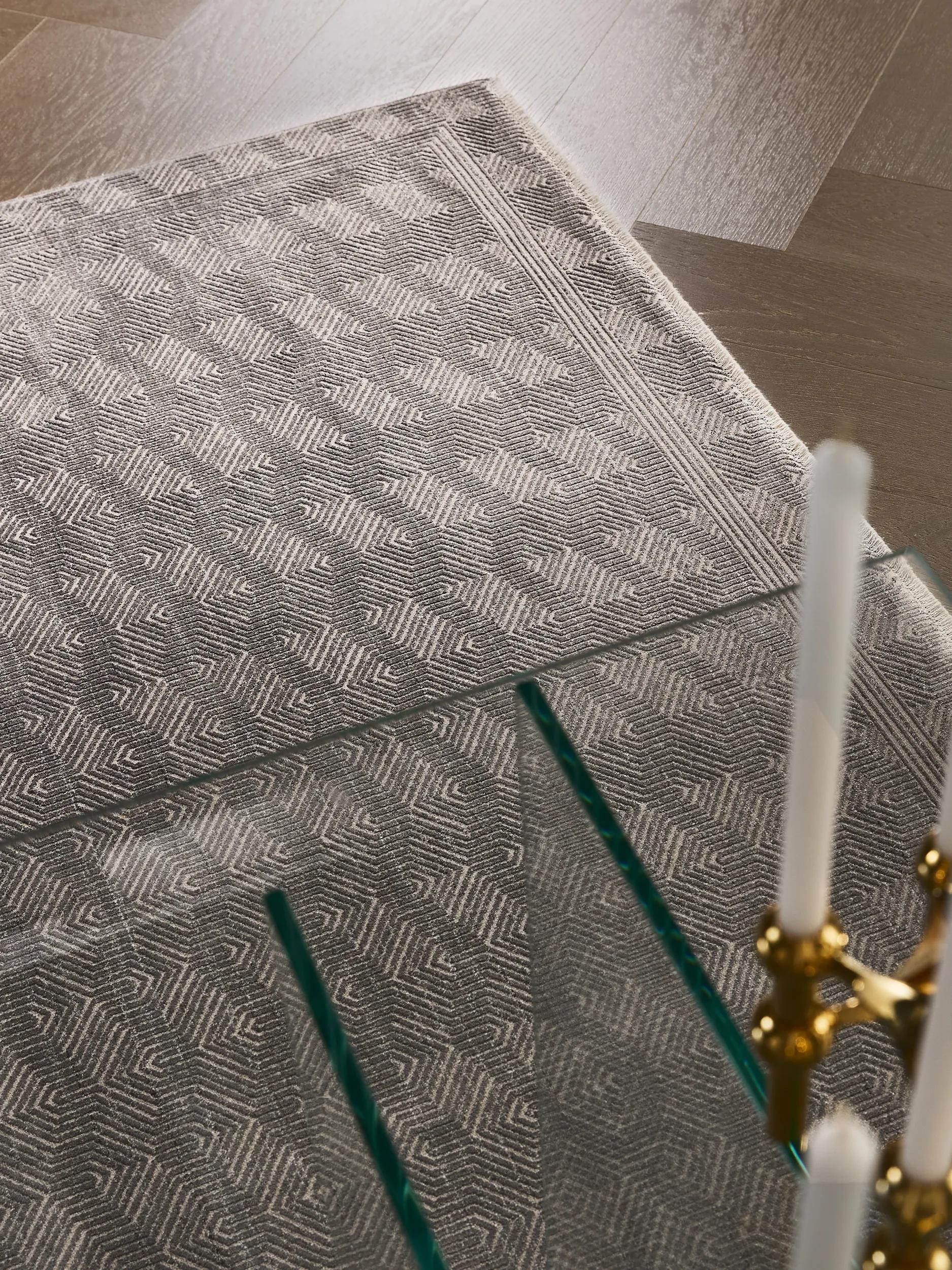 Tapis Leandro Gris Foncé