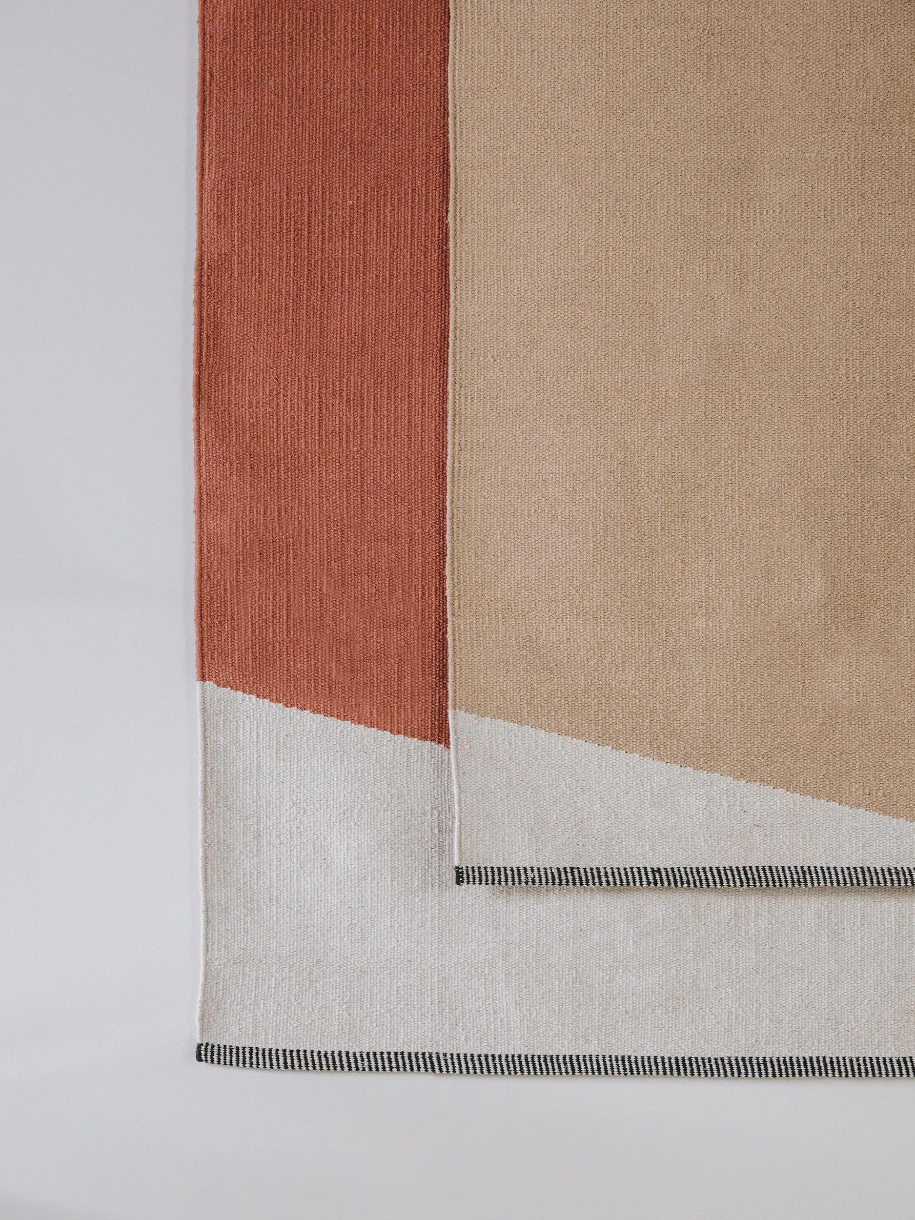 Cotton Rug Lenny Terracotta