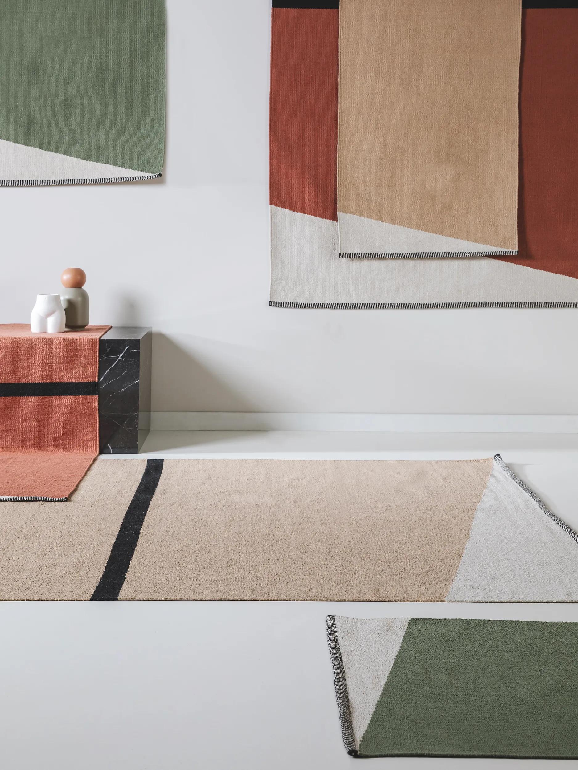 Cotton Rug Lenny Terracotta