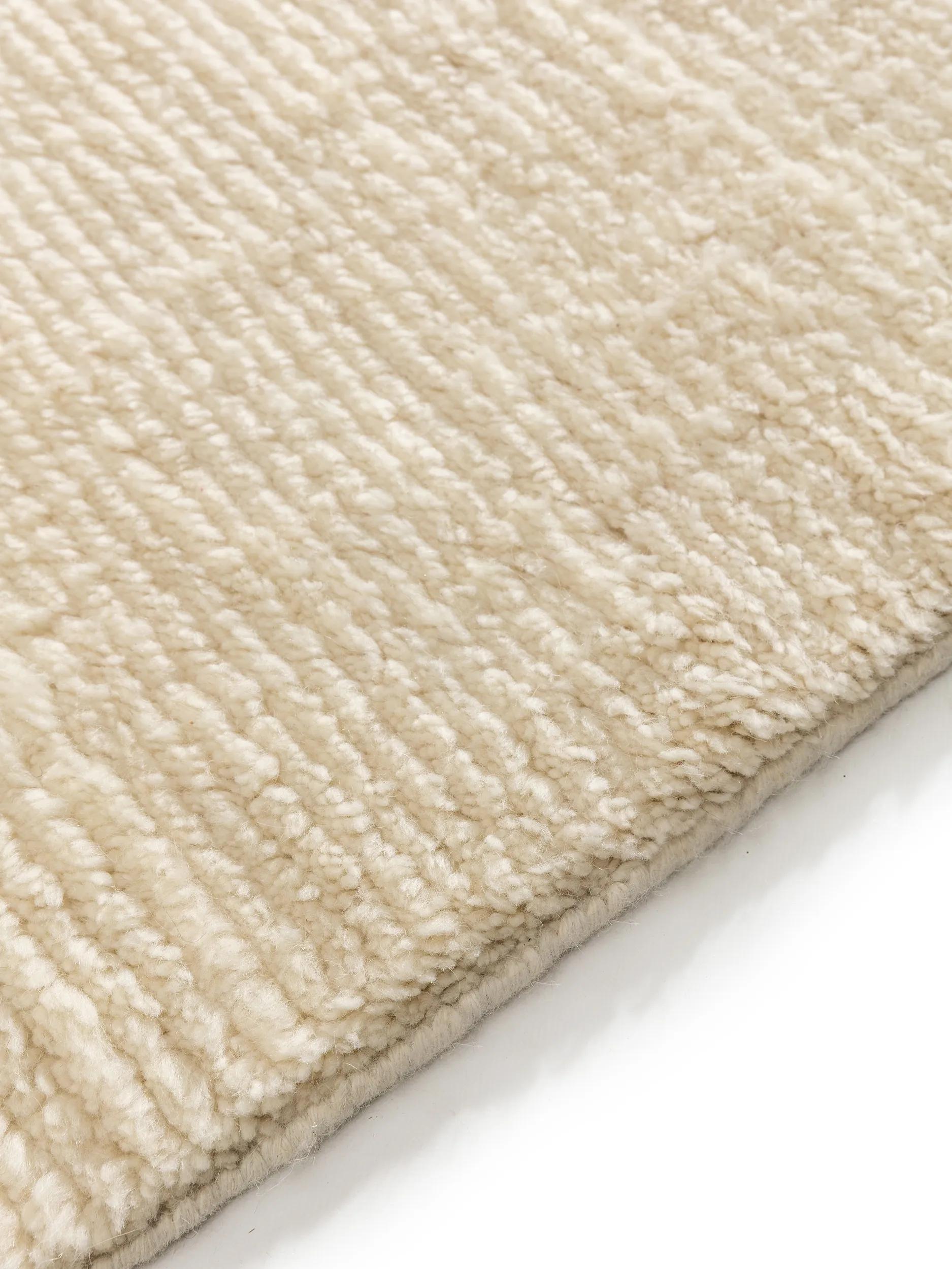 Wool rug Leon Cream