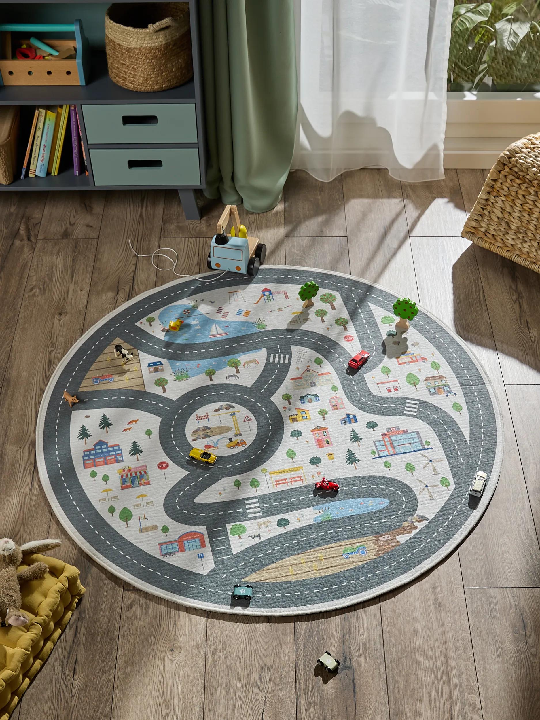 Kids rug Linus Cream