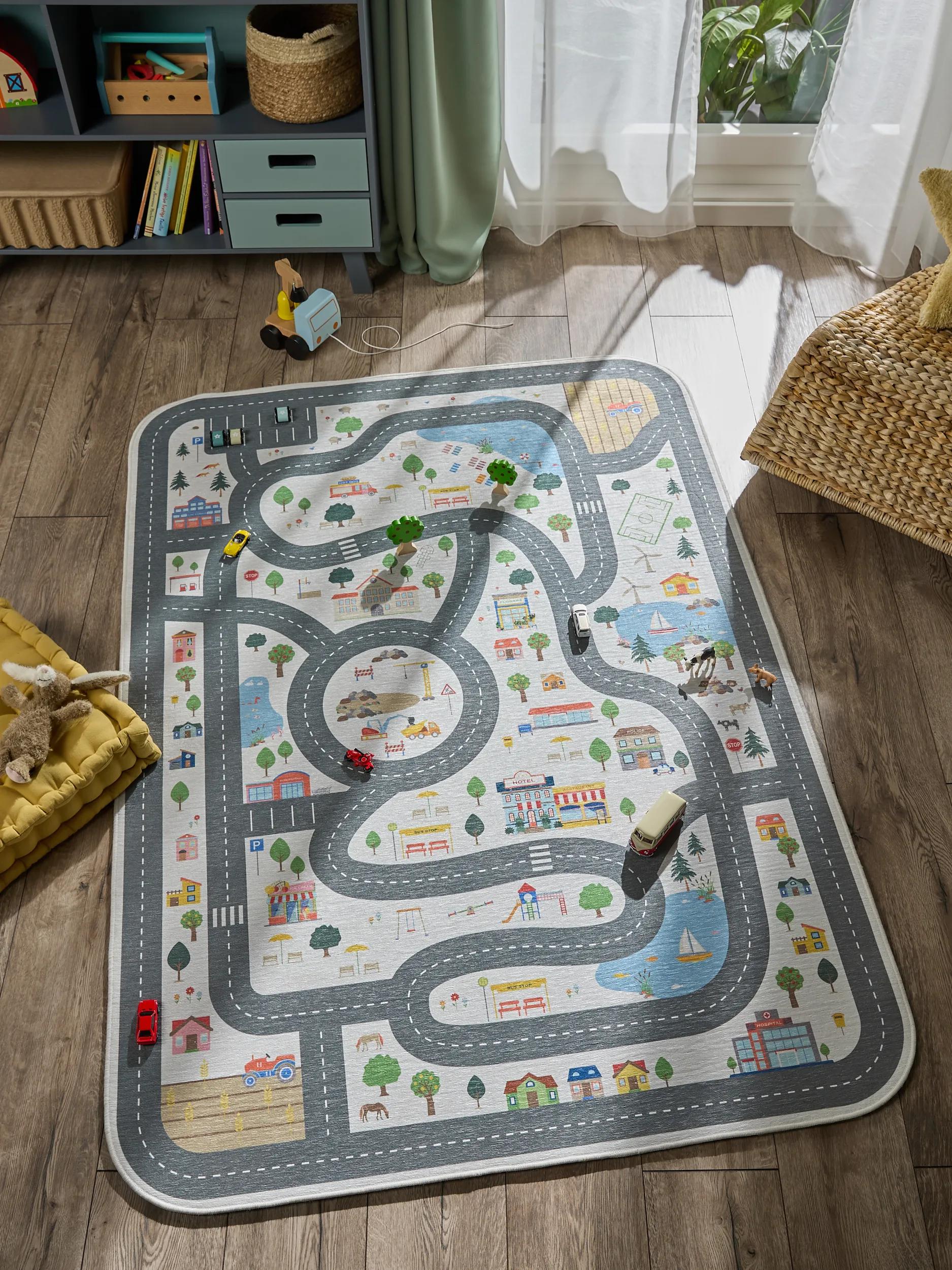 Kids rug Linus Cream