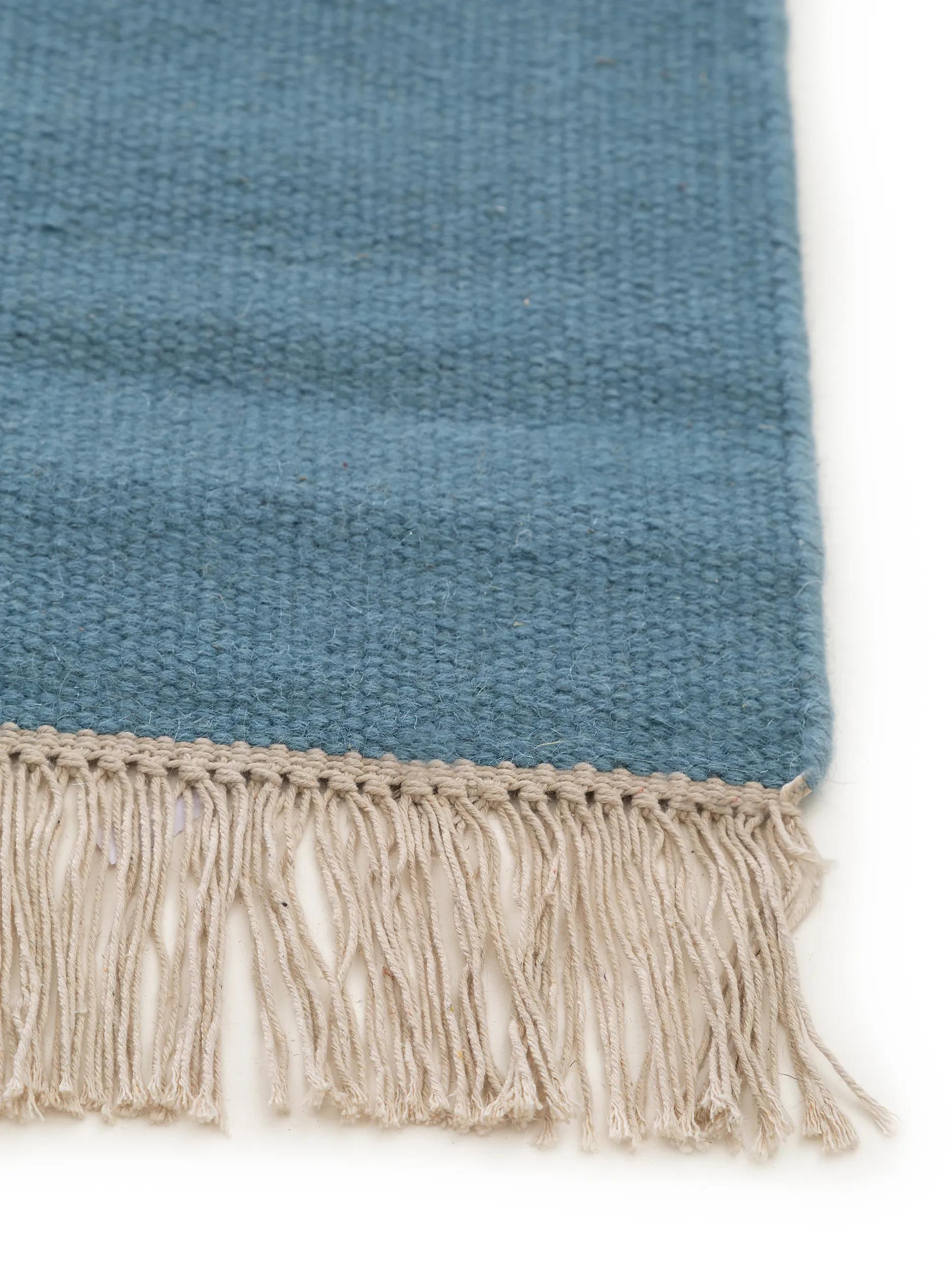 Wool Rug Liv Light Blue