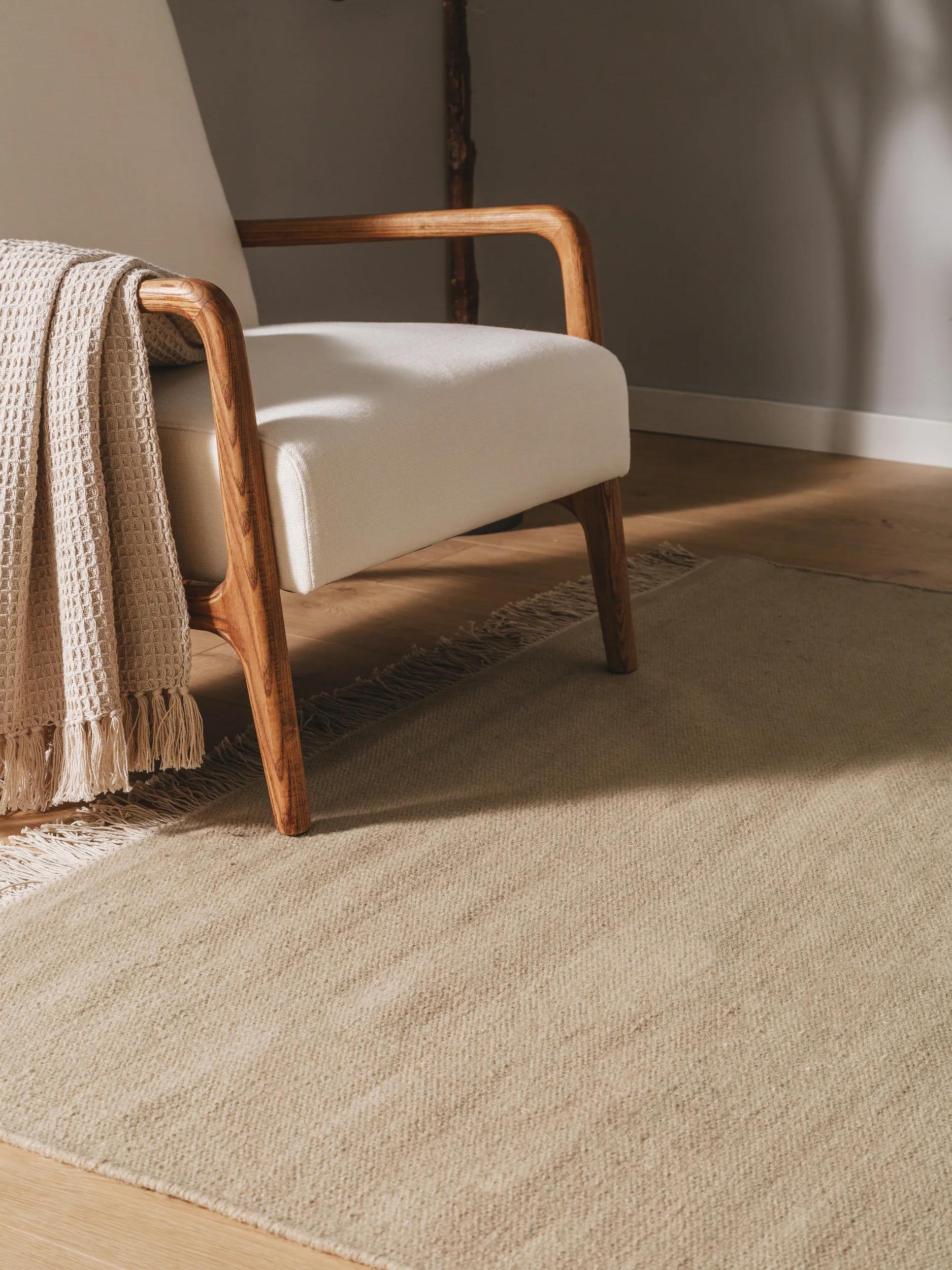 Wool Rug Liv Beige
