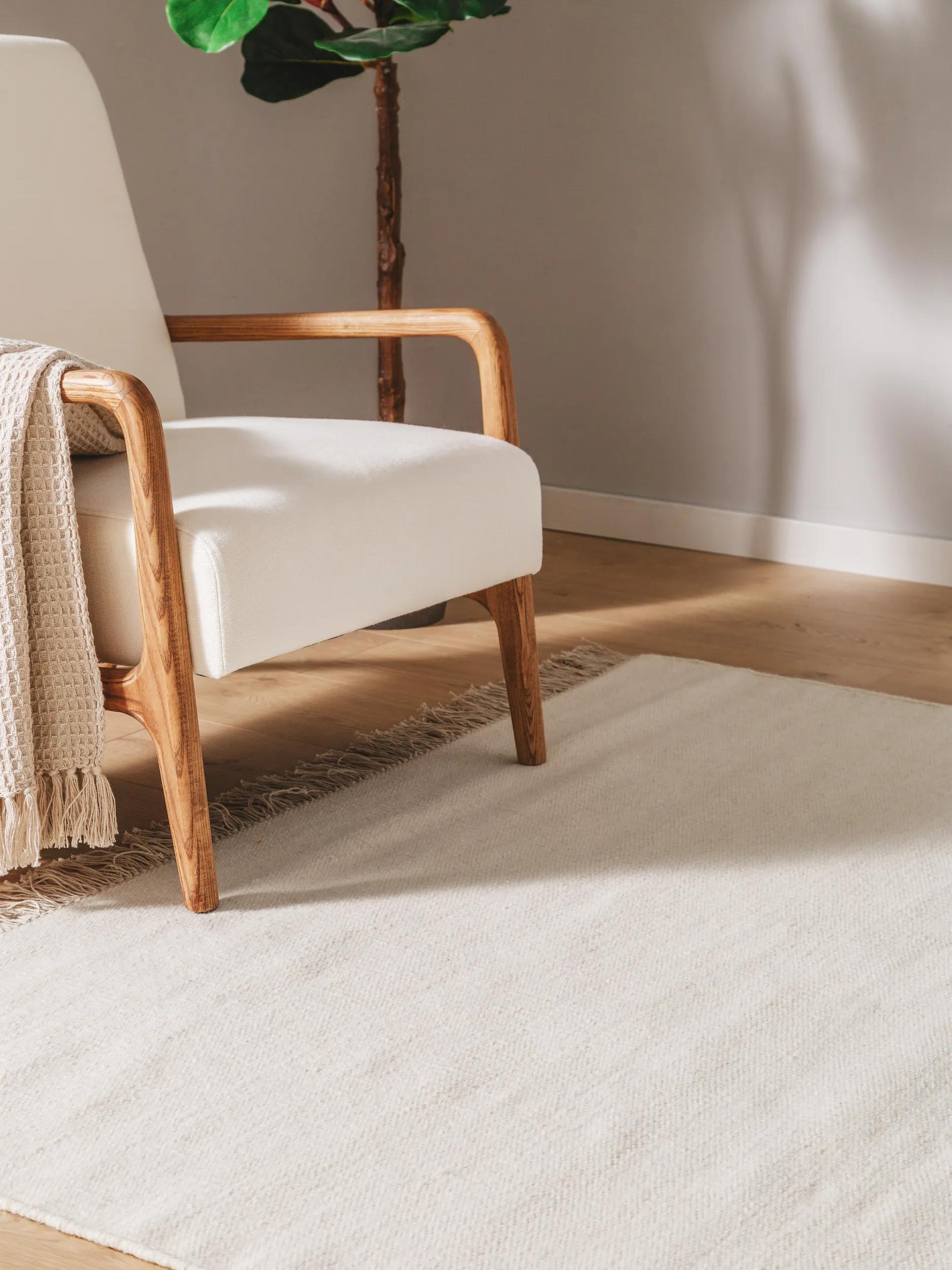 Wool Rug Liv Cream