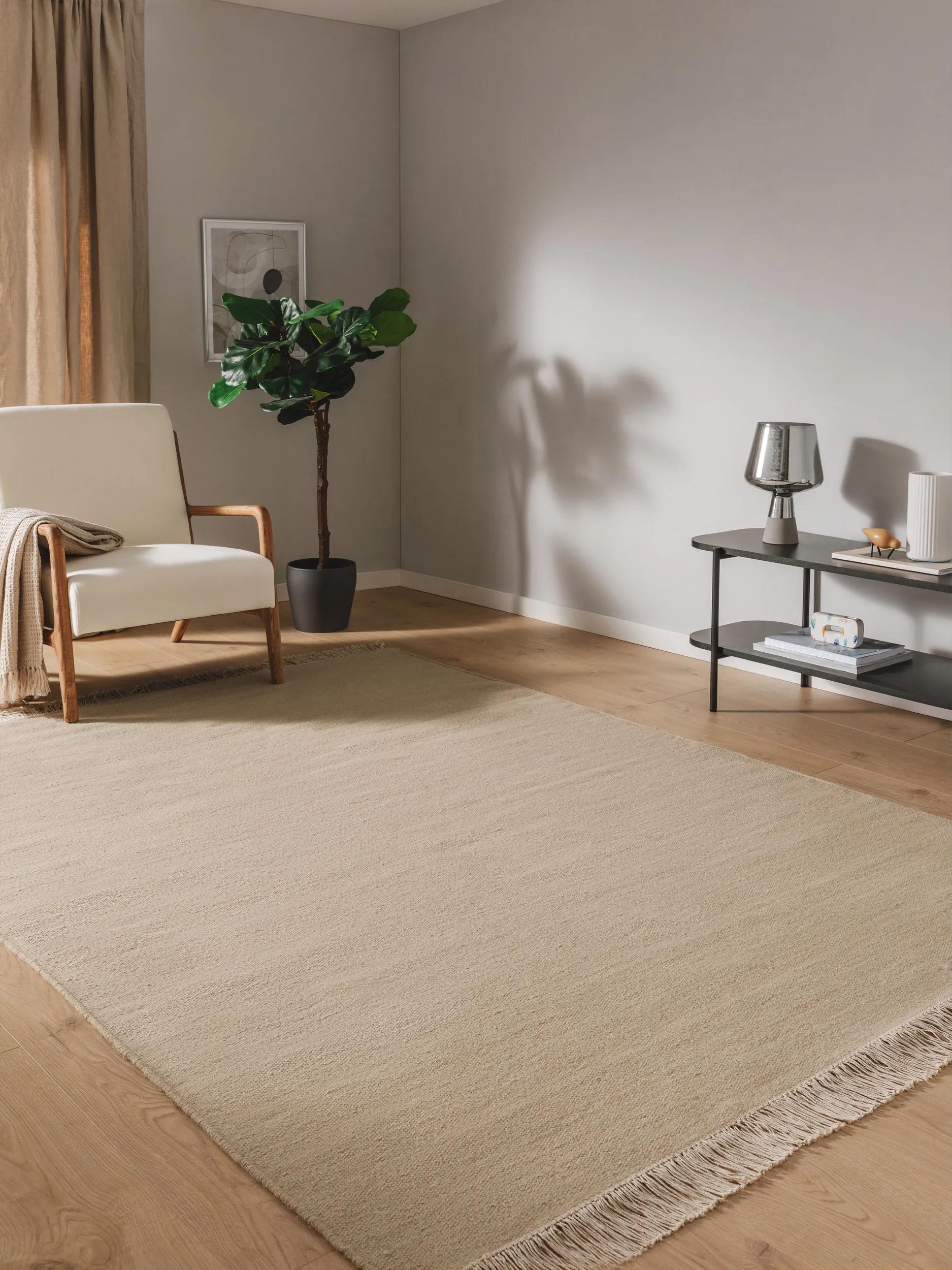 Wool Rug Liv Beige