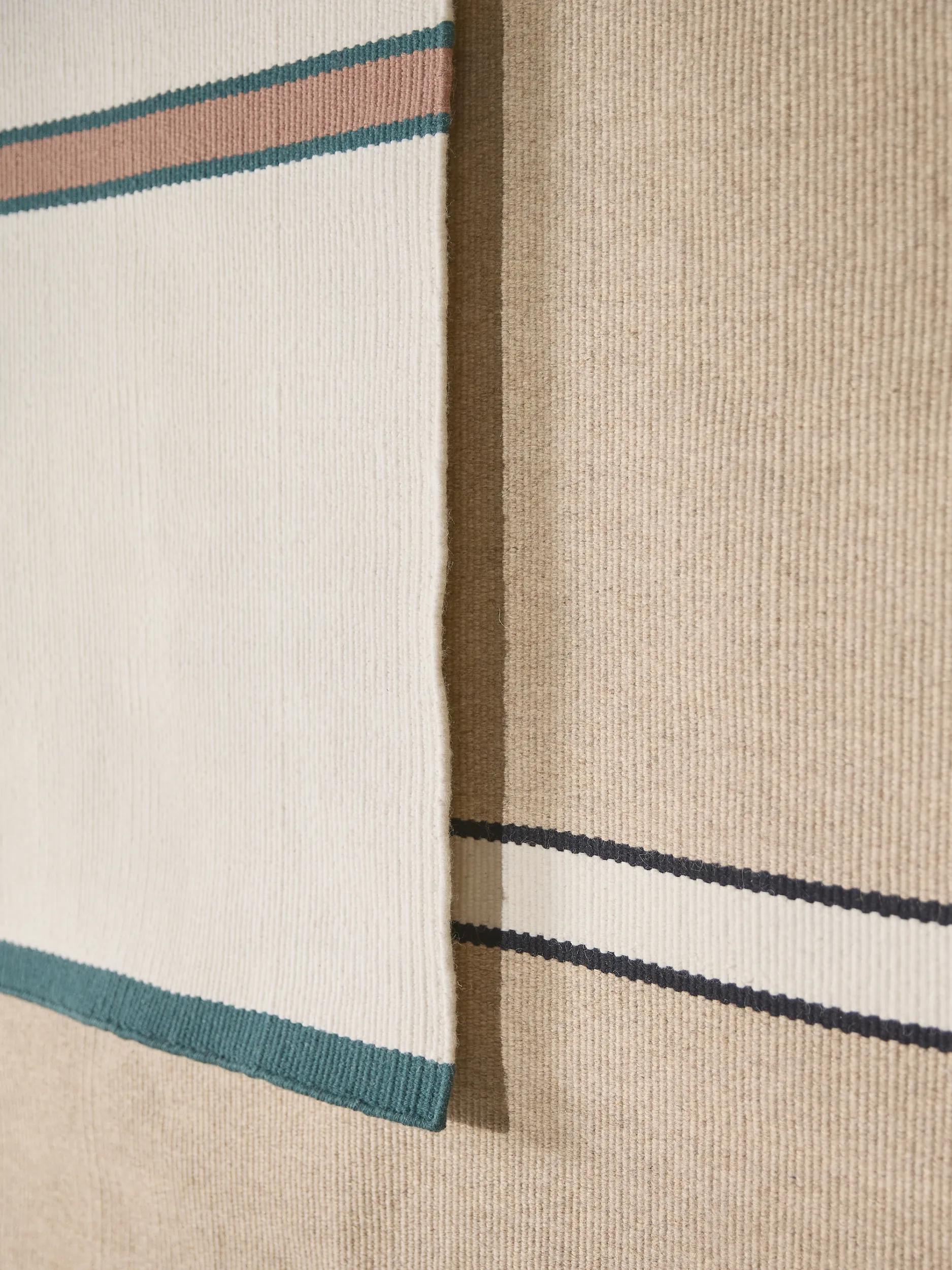 Wool Rug Livio Beige/Black