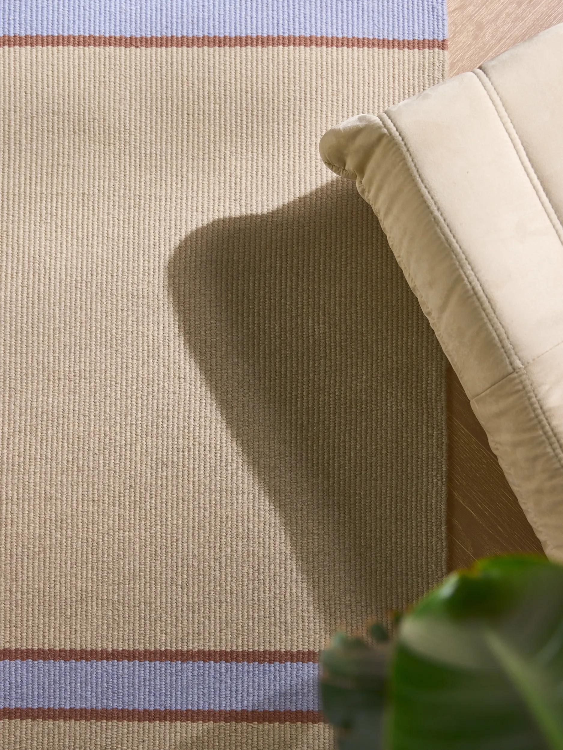 Wool Rug Livio Beige/Blue