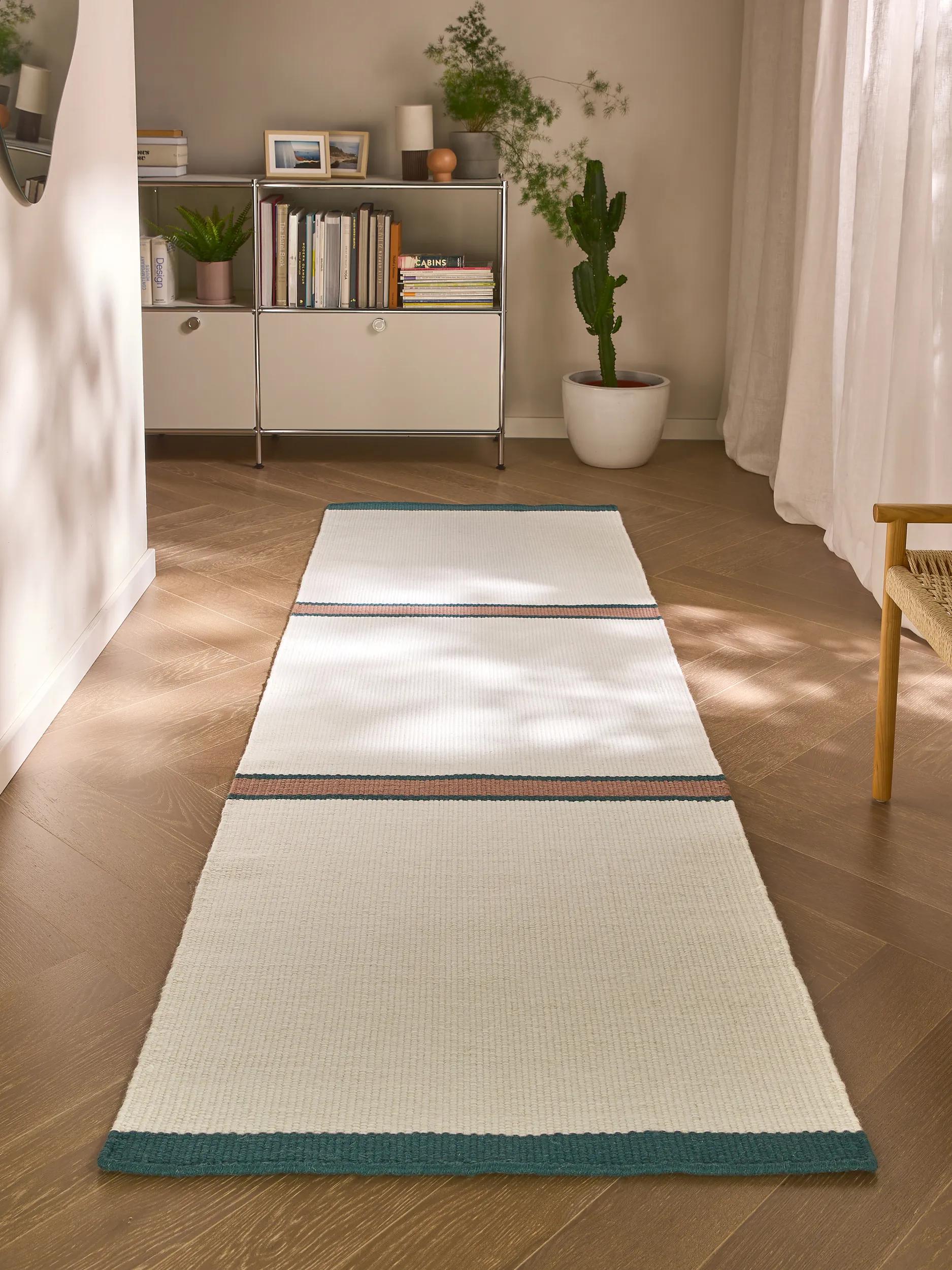 Wool Runner Livio Ivory/Green