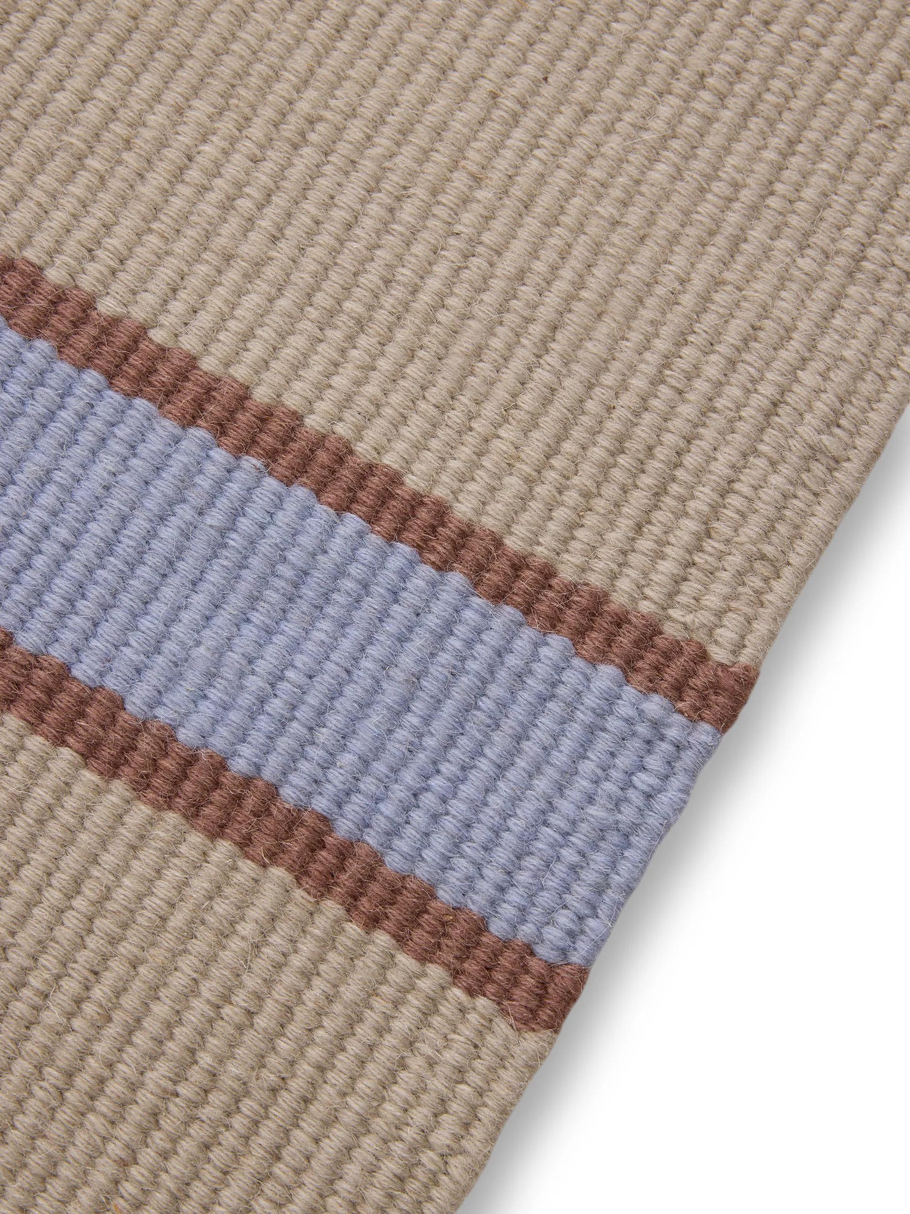 Wool Rug Livio Beige/Blue