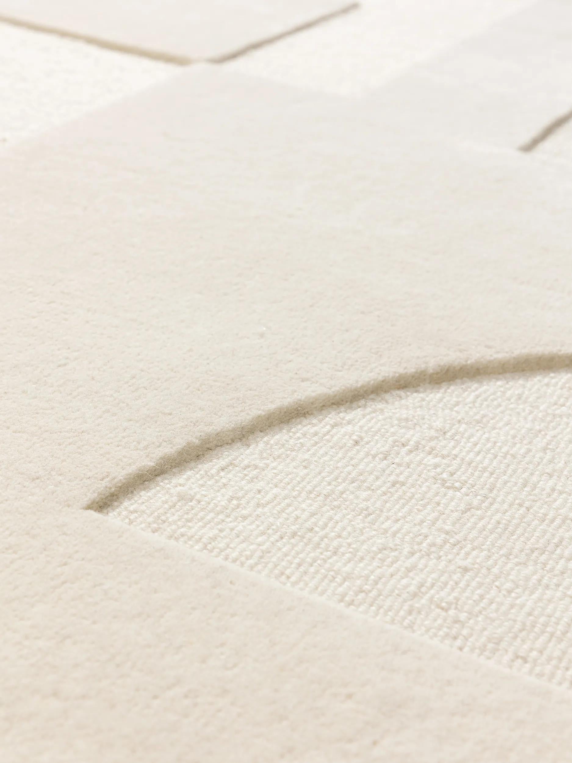 Wool Rug Logan Cream