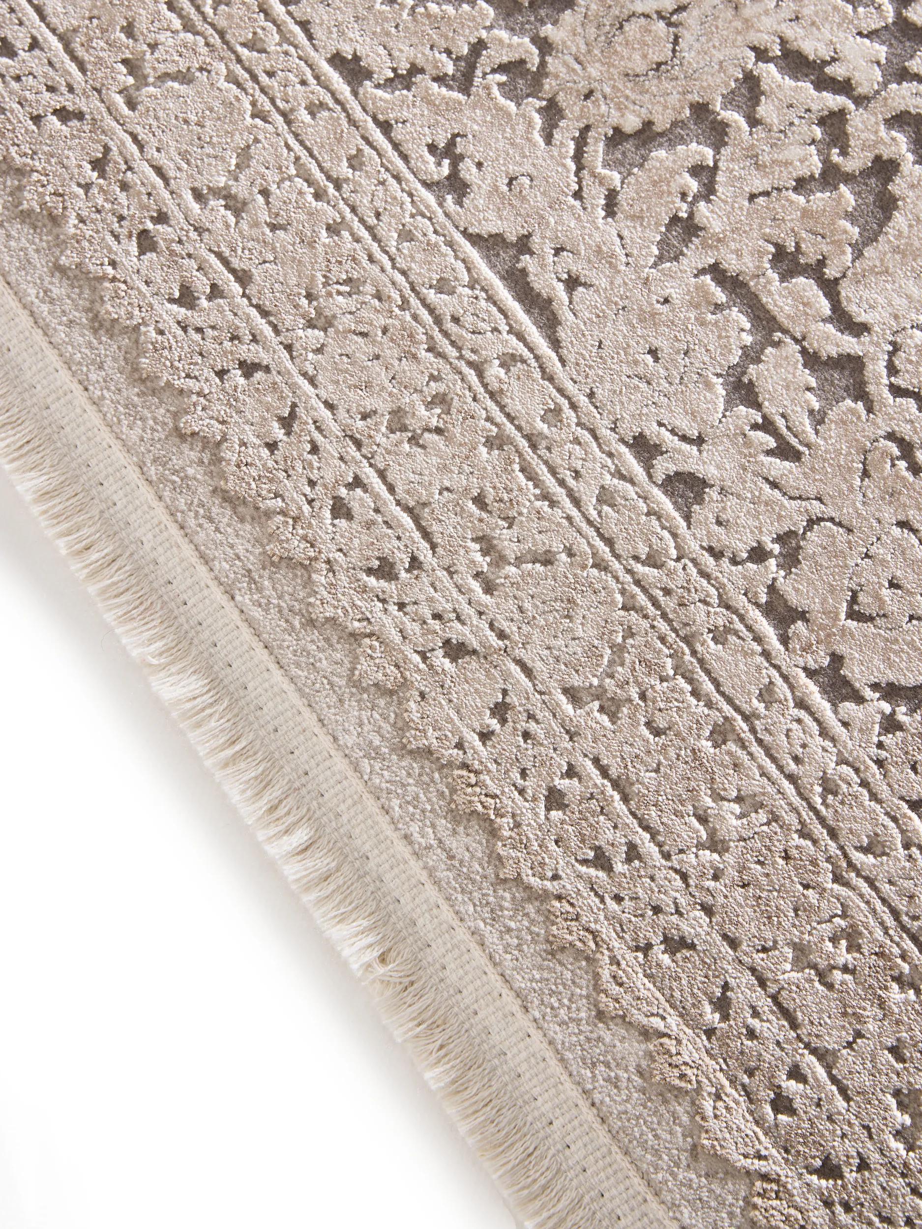 Alfombra Lorena Beige/Gris