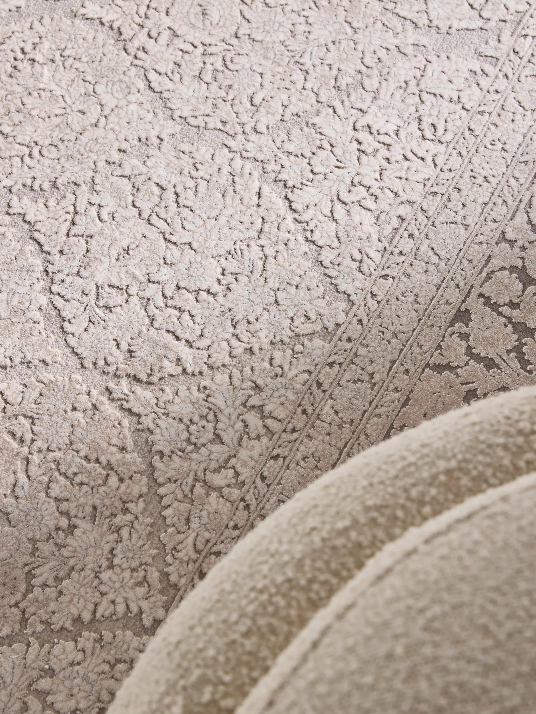 Alfombra Lorena Beige/Gris