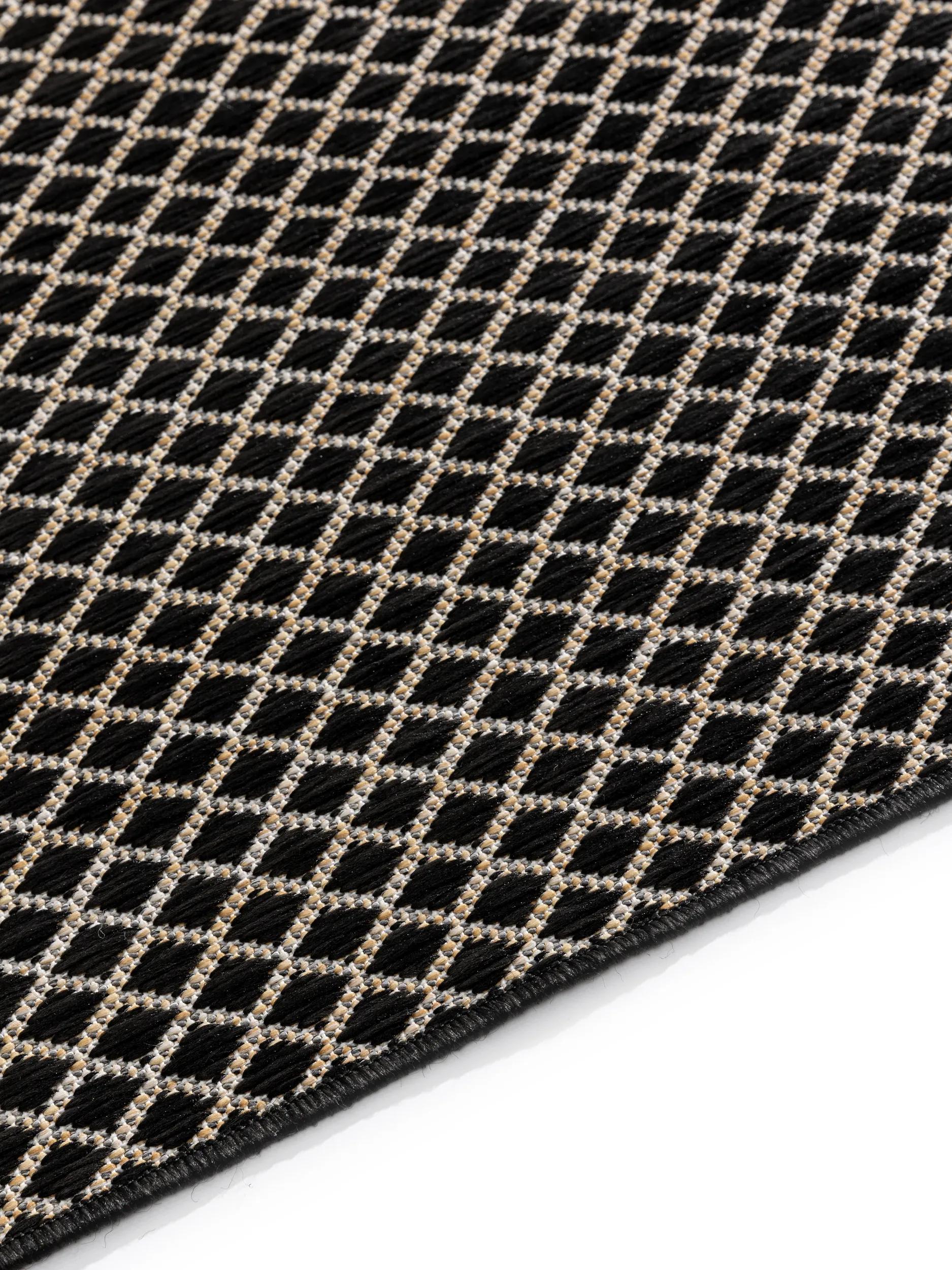 In- & Outdoor Rug Lou Black