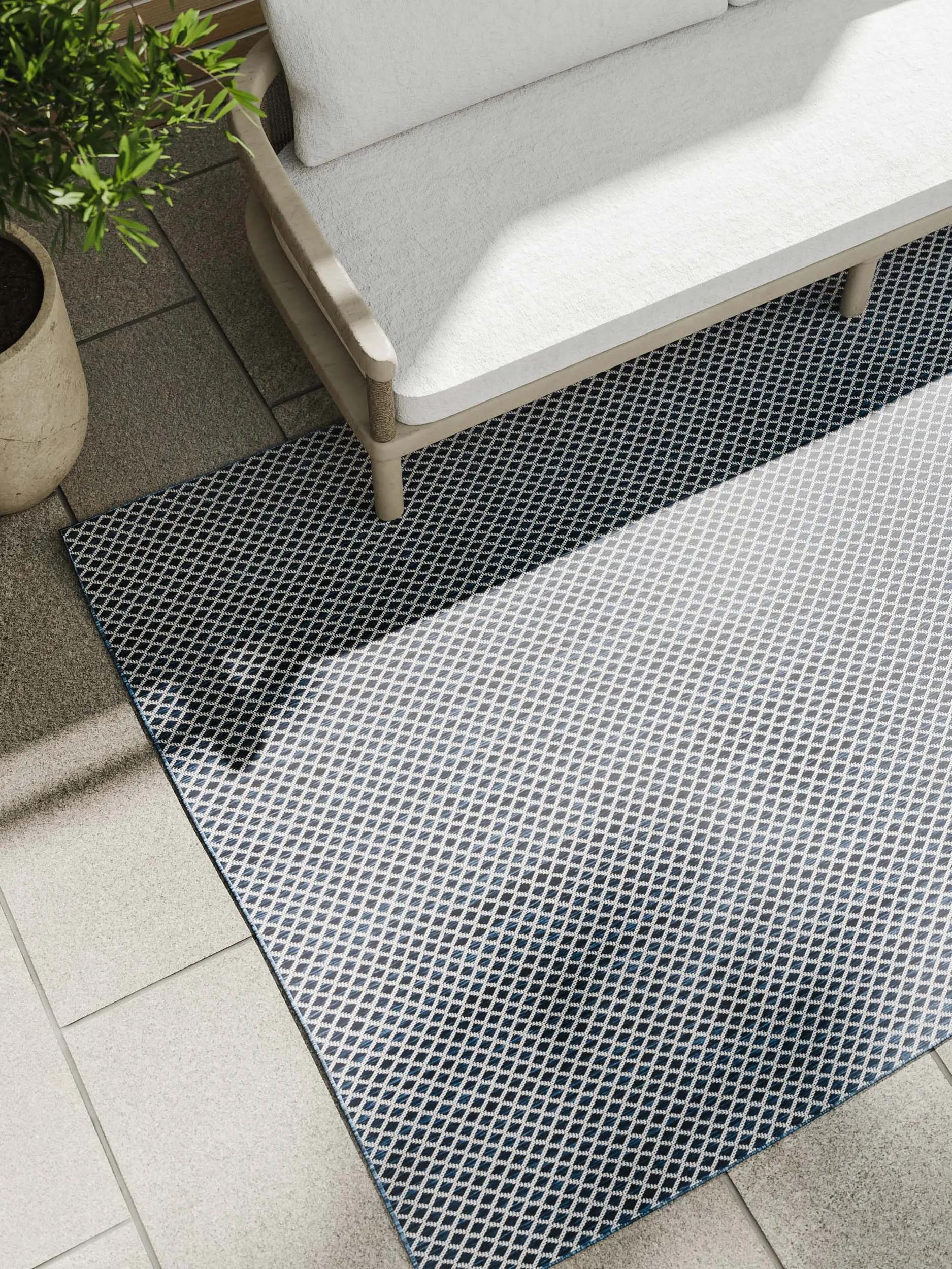 In- & Outdoor Rug Lou Blue