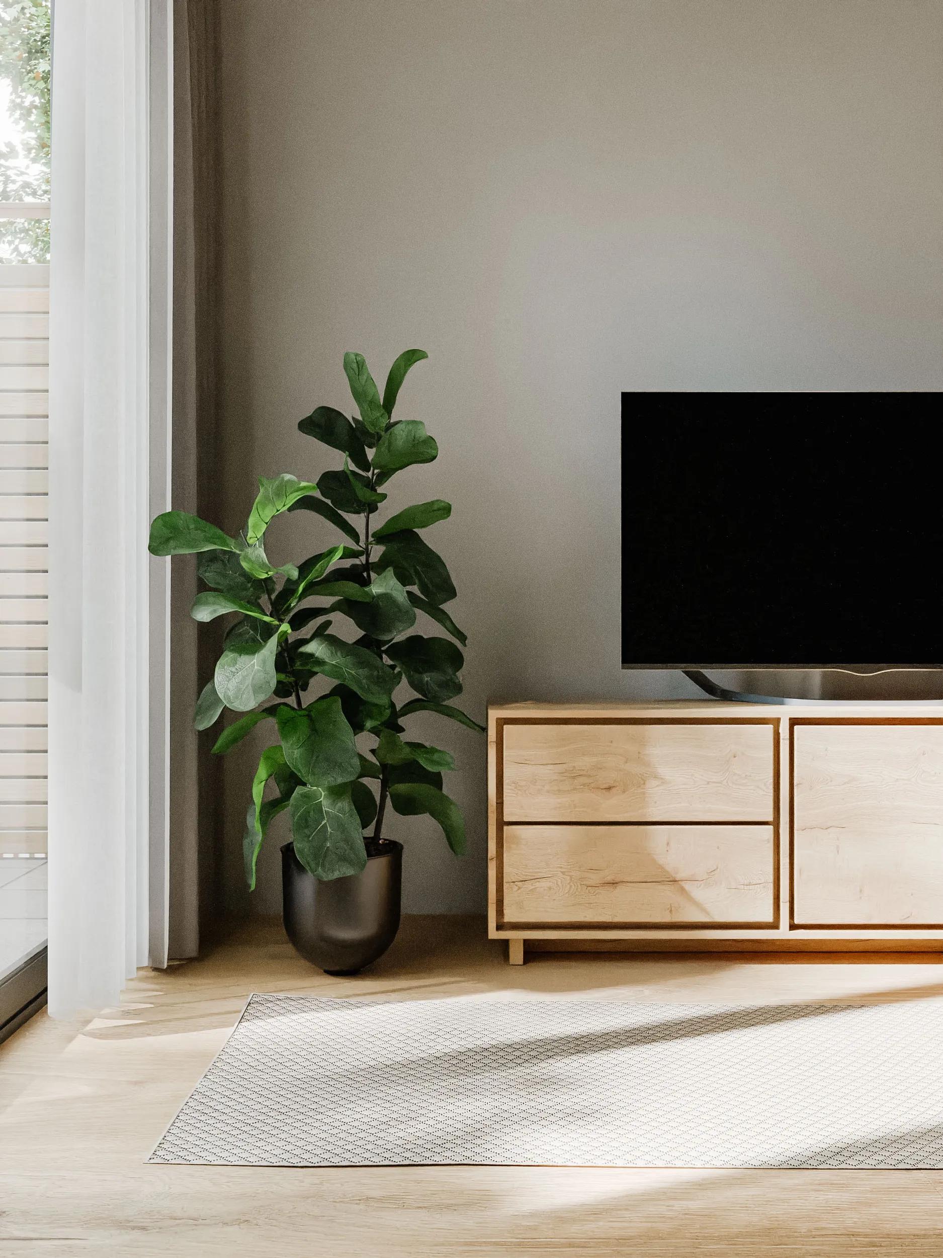 In- & Outdoor Rug Lou White