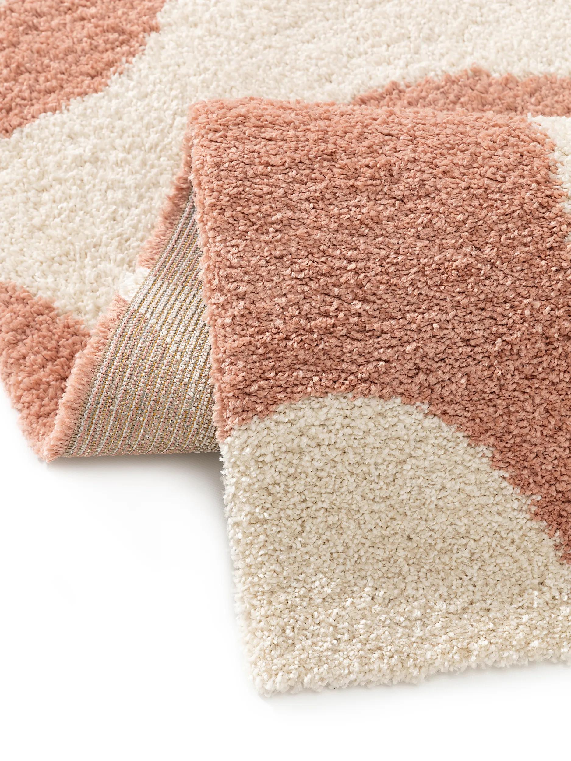 Shaggy rug Louise Rose