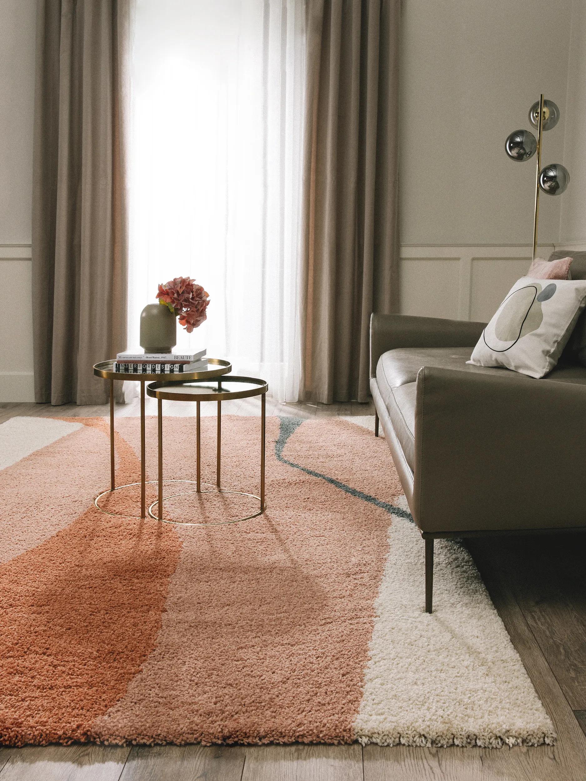 Shaggy rug Louise Multicolour