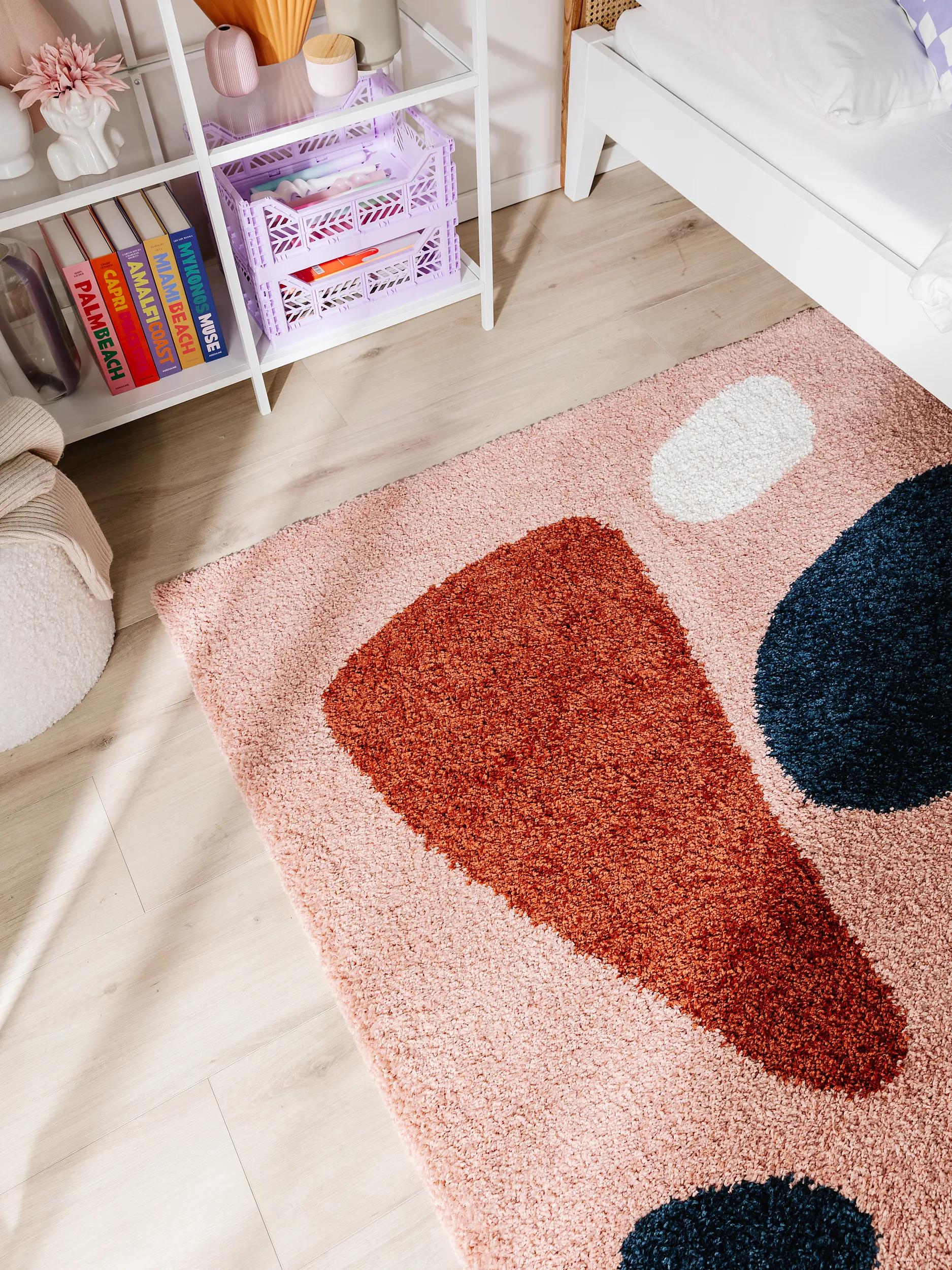 Shaggy rug Louise Multicolour