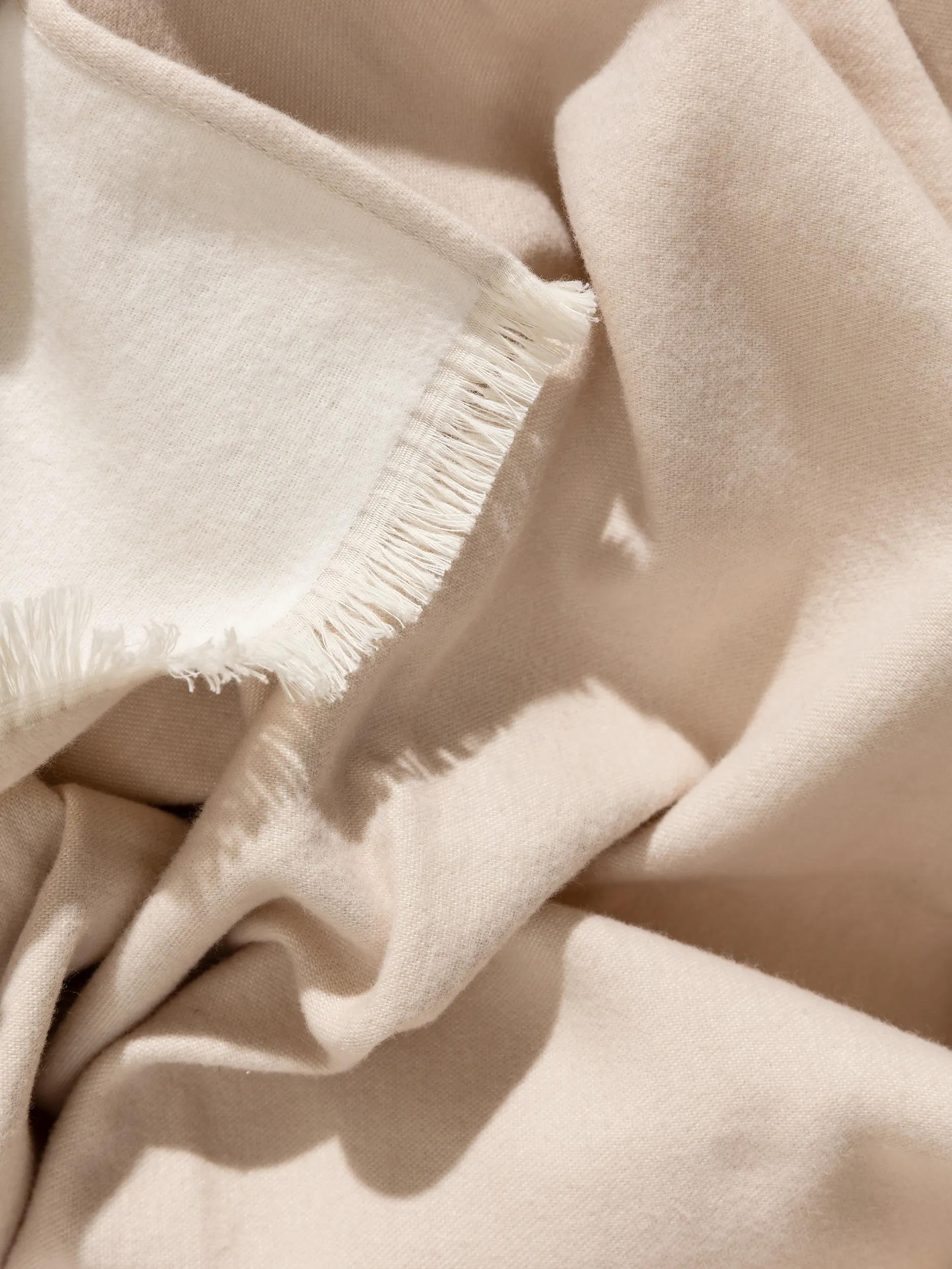 Cotton blanket Luca Cream