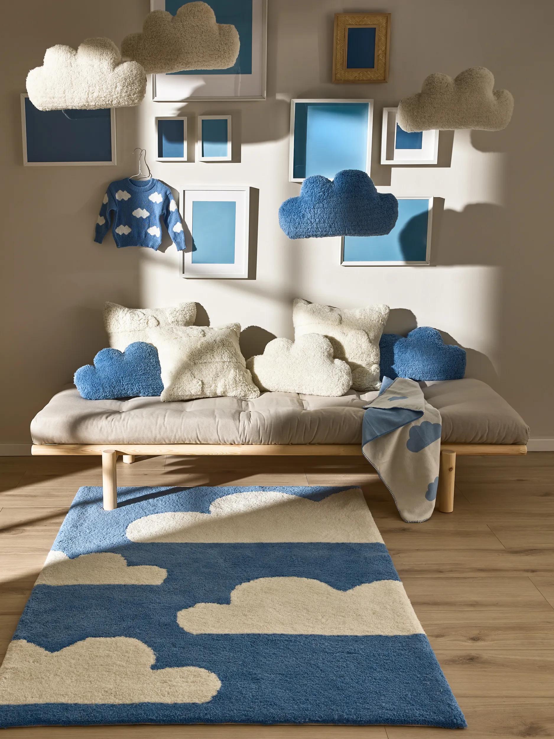 Kids rug Lumi Blue