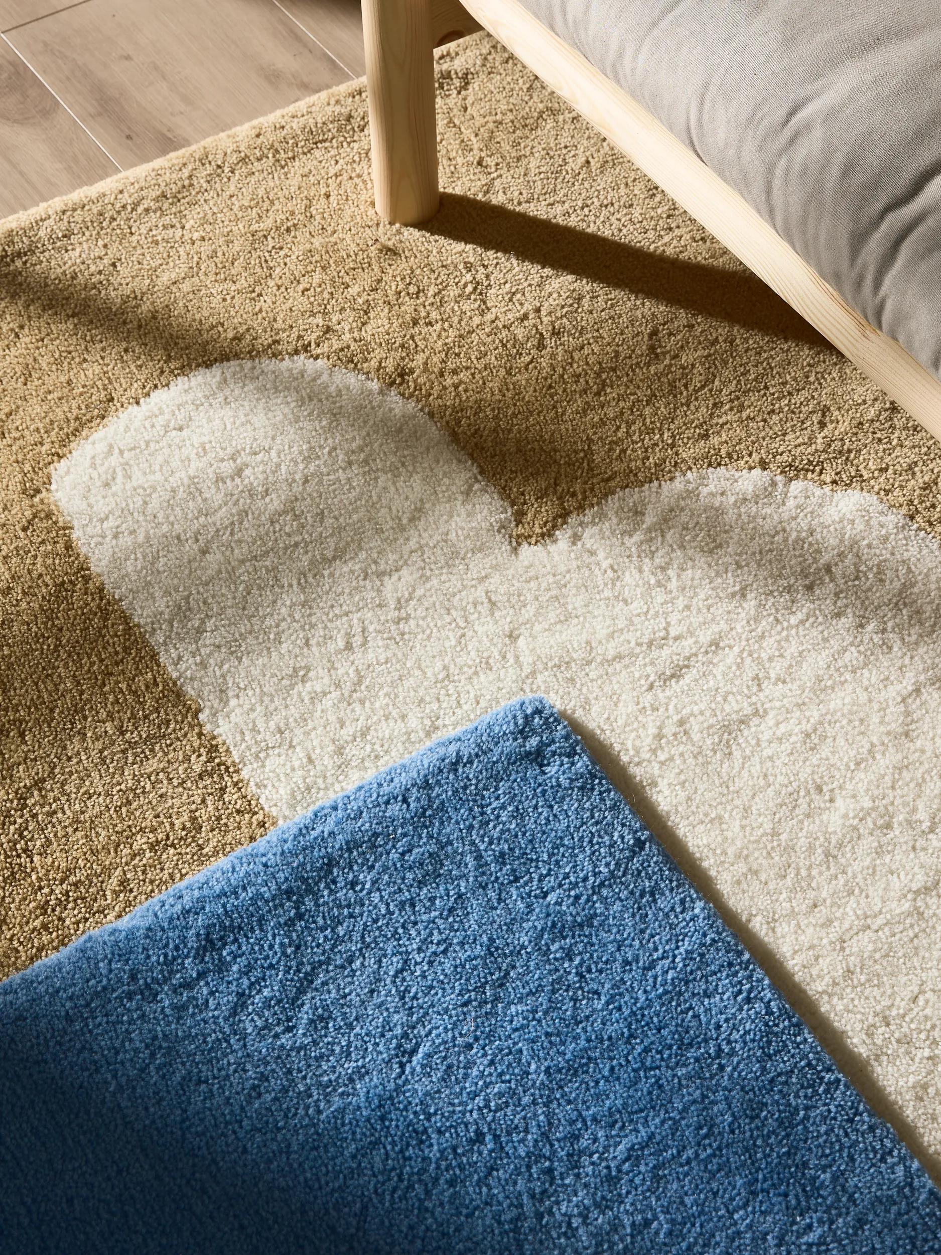 Kids rug Lumi Cream/Beige