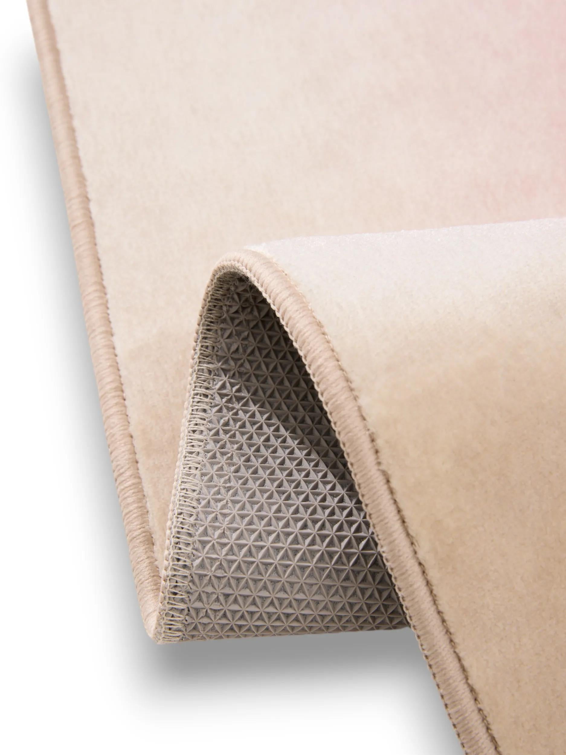 Washable Rug Luna Beige/Red