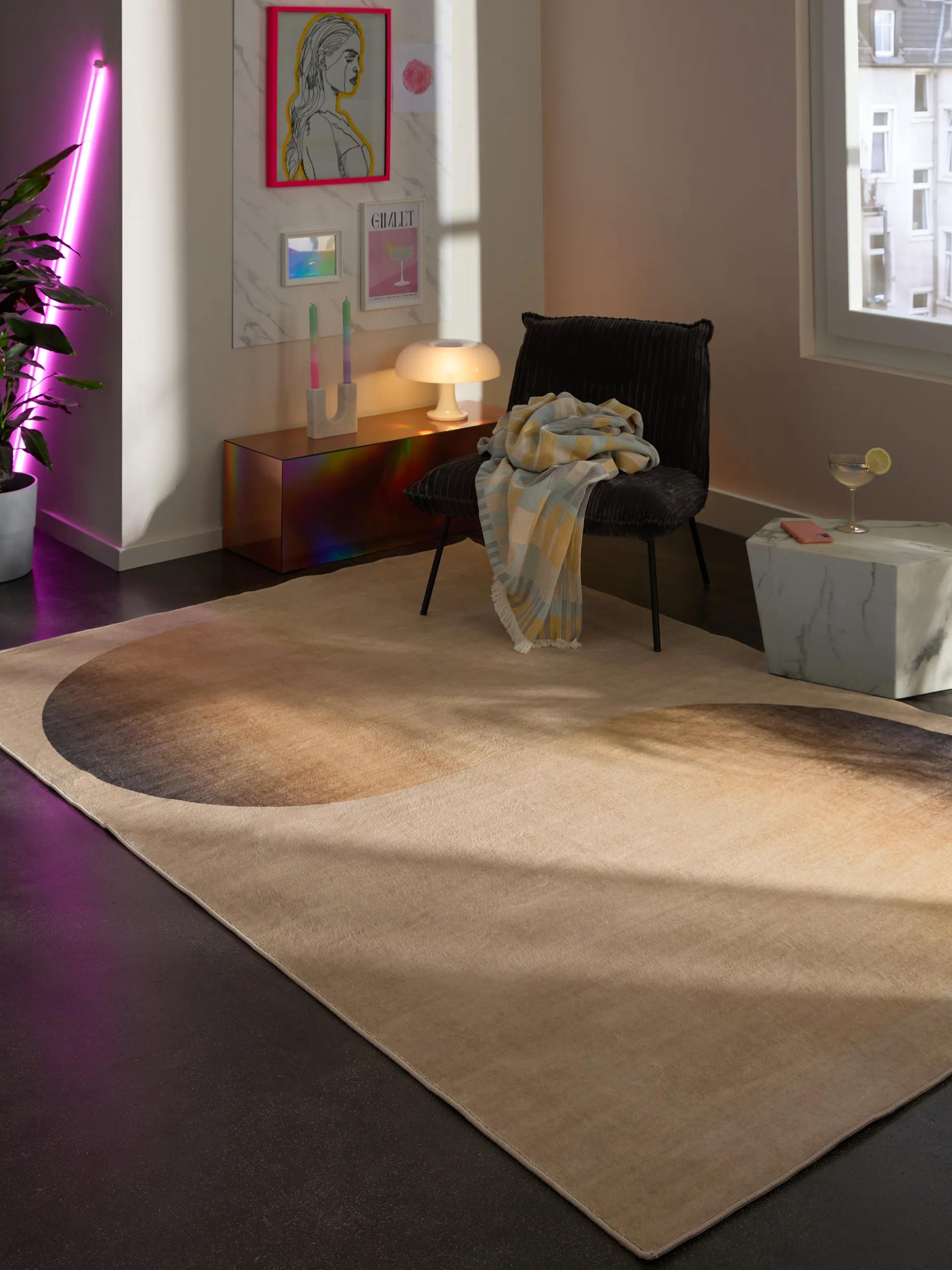 Washable Rug Luna Beige