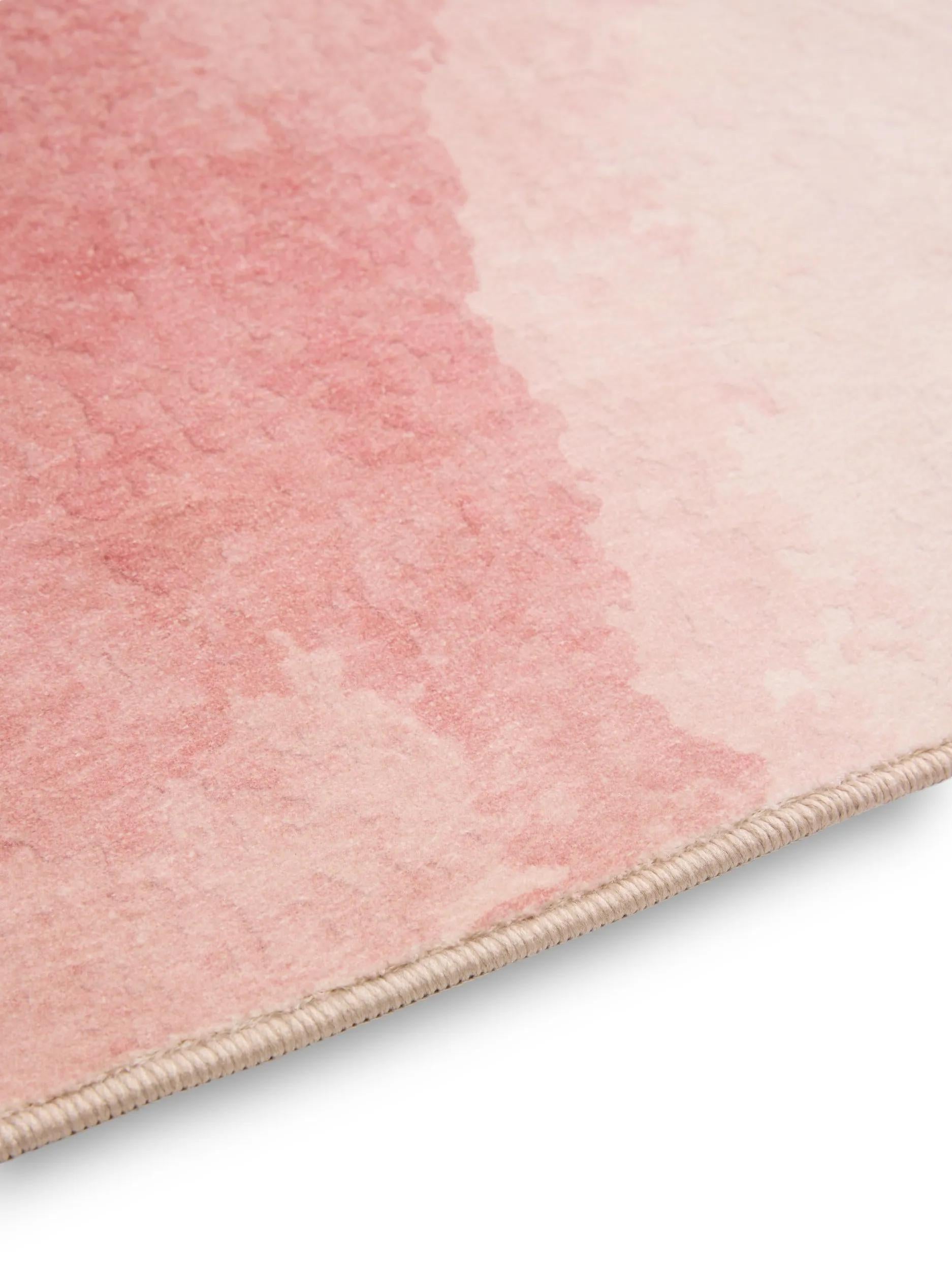 Washable Rug Luna Beige/Pink
