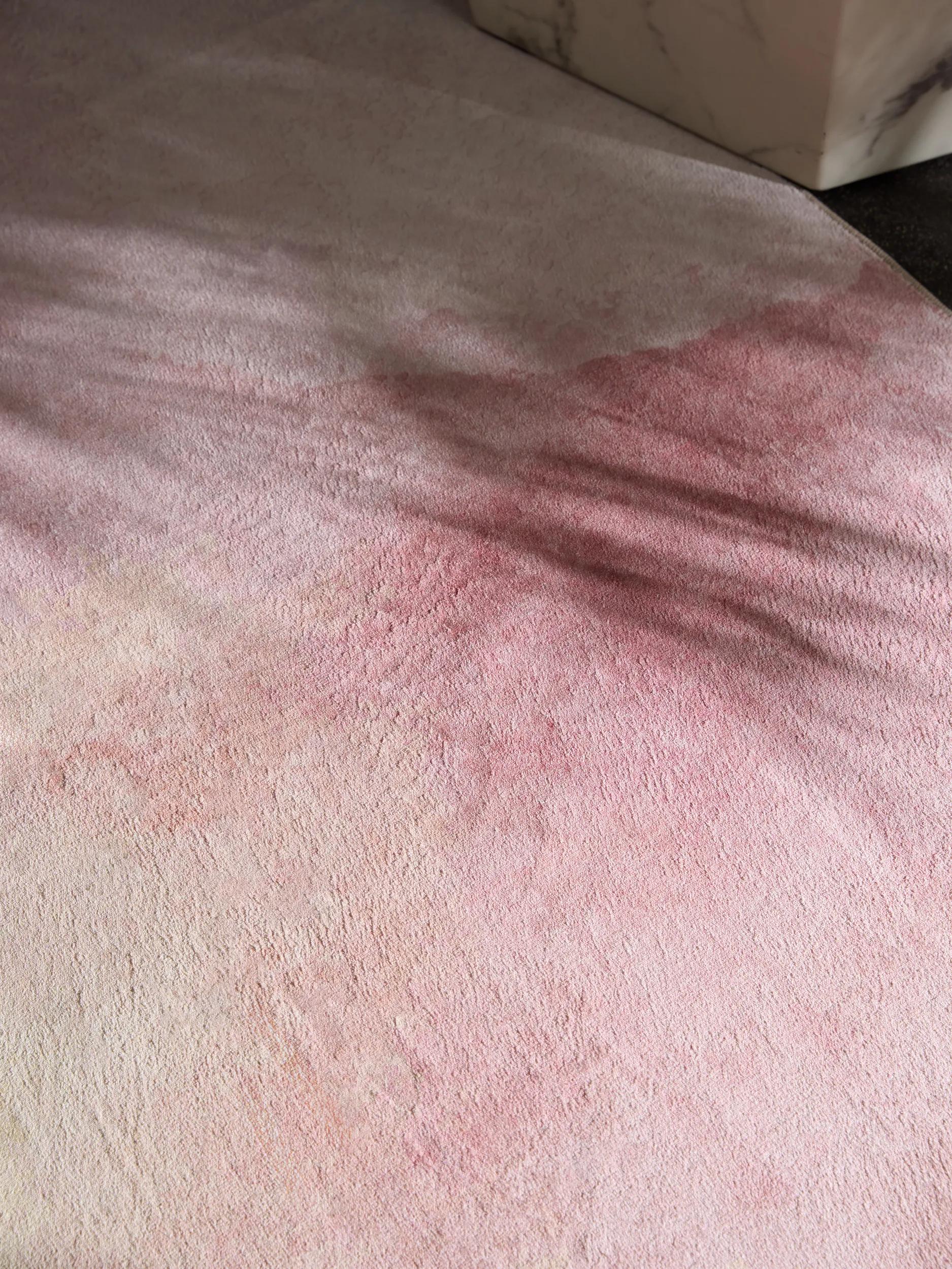 Washable Rug Luna Beige/Pink