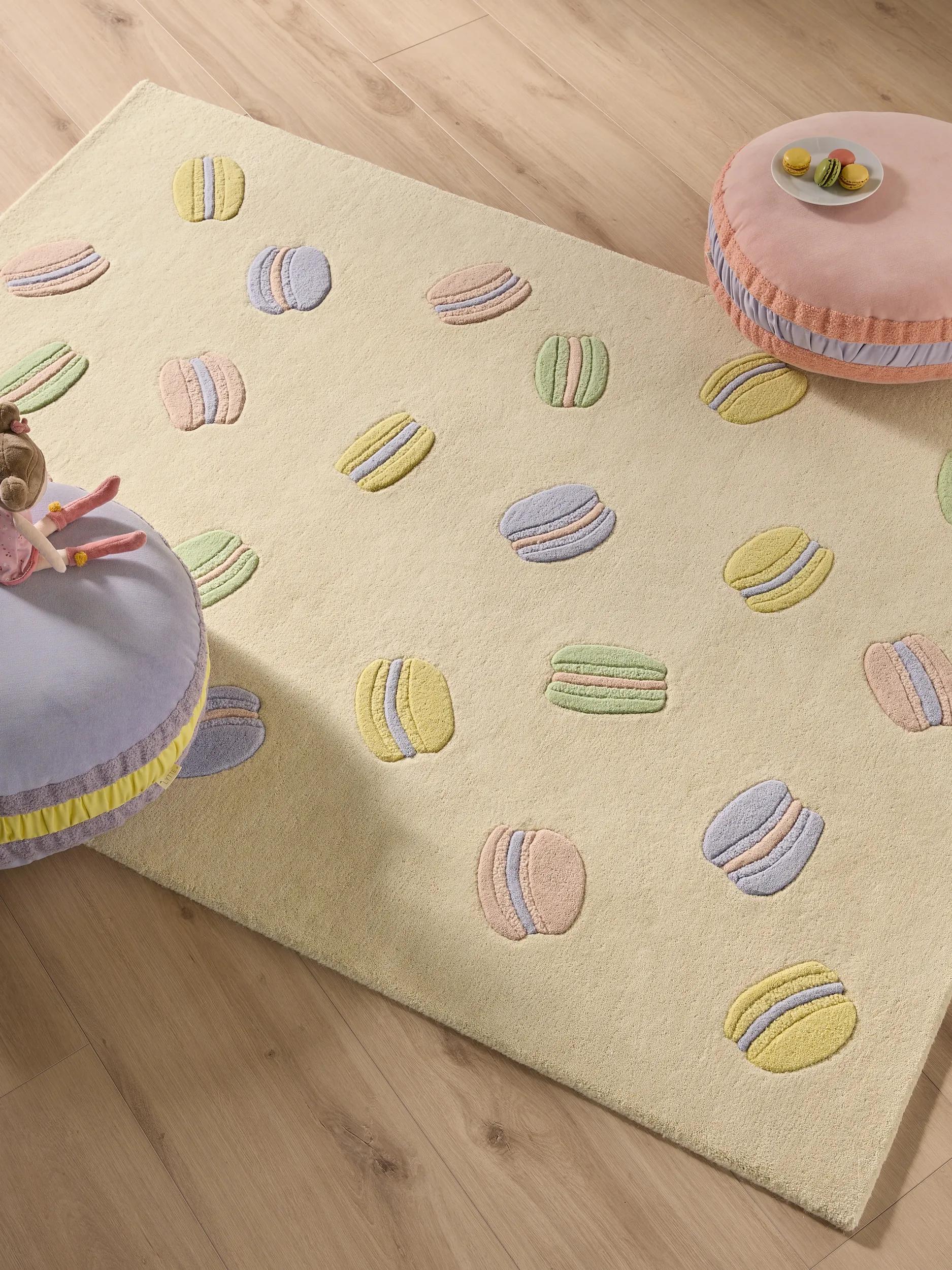 Kids Rug Macaron Multicolour
