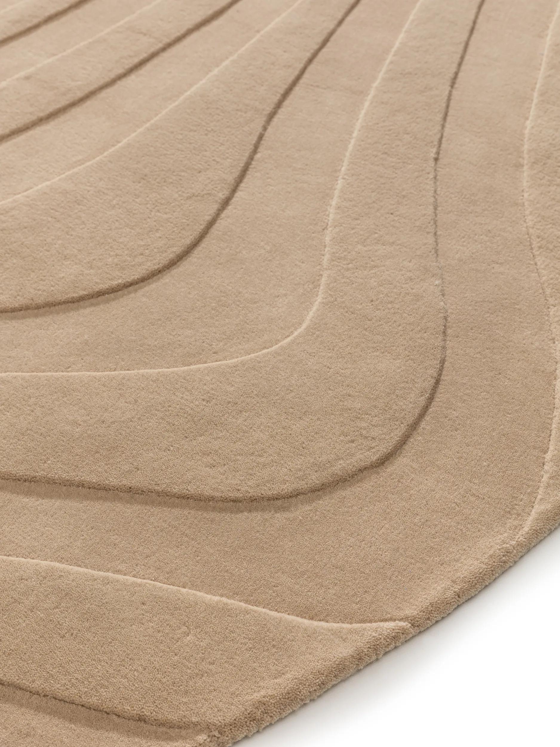 Alfombra de Lana Magma Beige