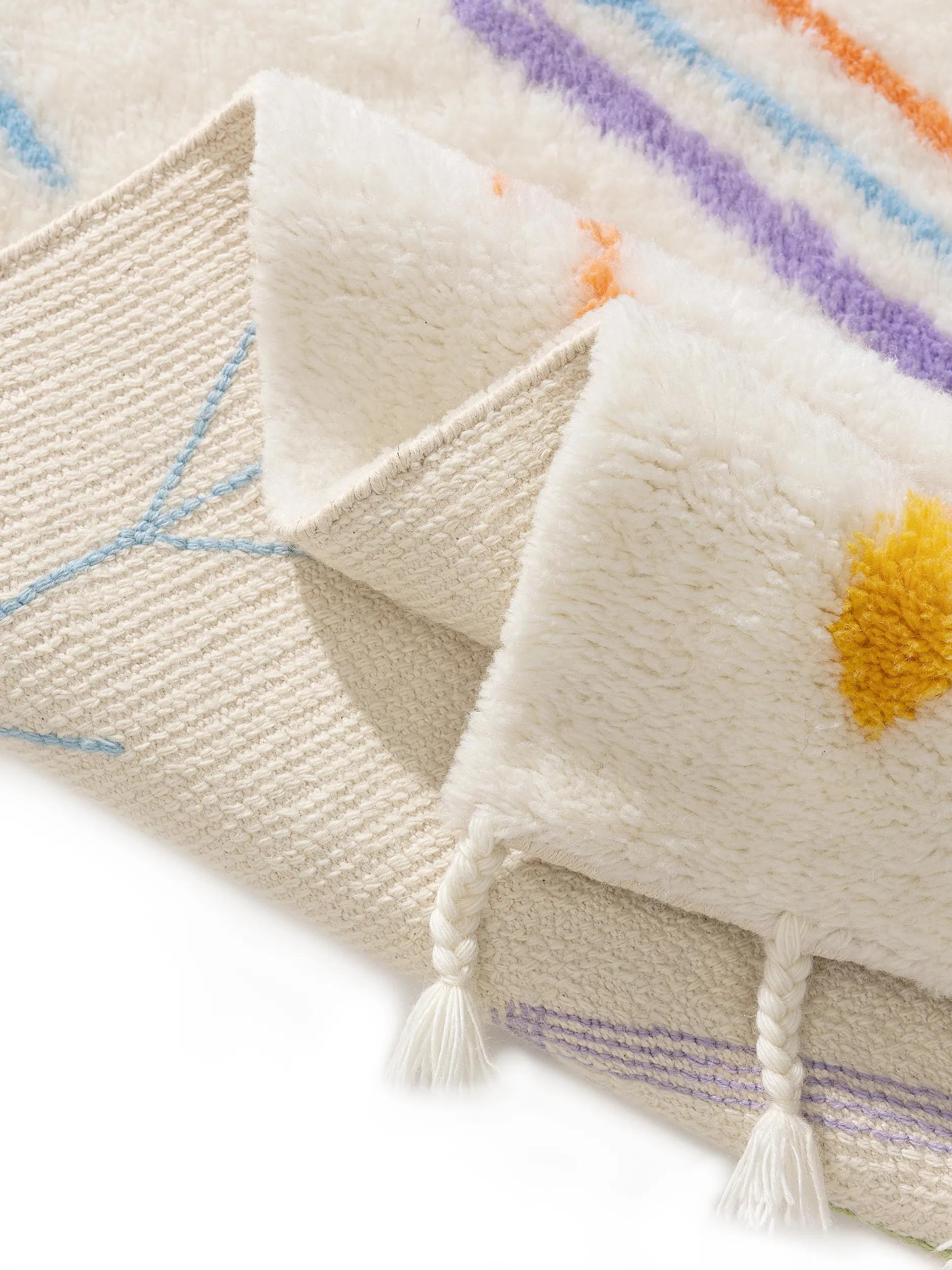 Kinderteppich Malika Mehrfarbig