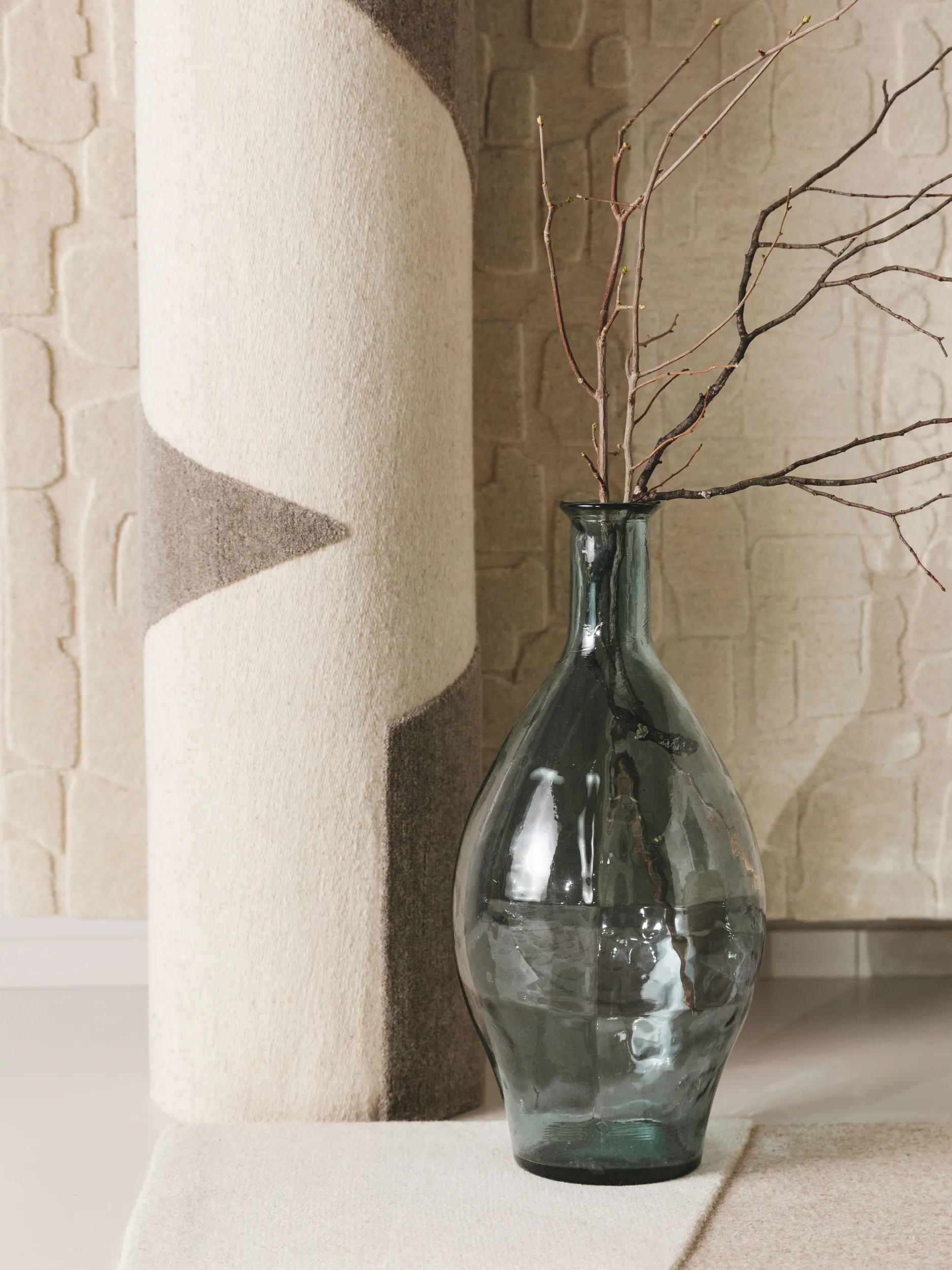 Alfombra de lana Malin Carbón