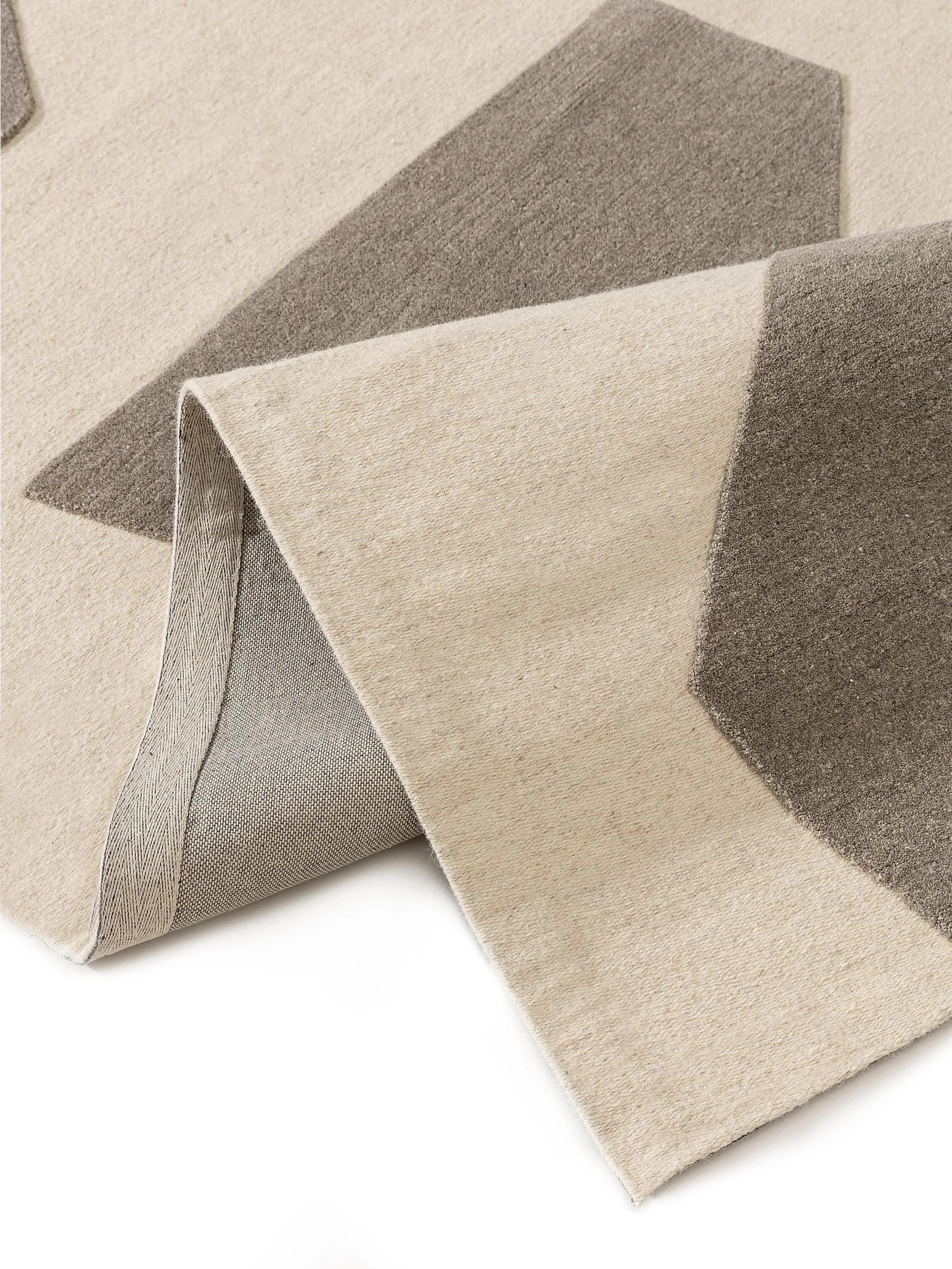 Alfombra de lana Malin Carbón