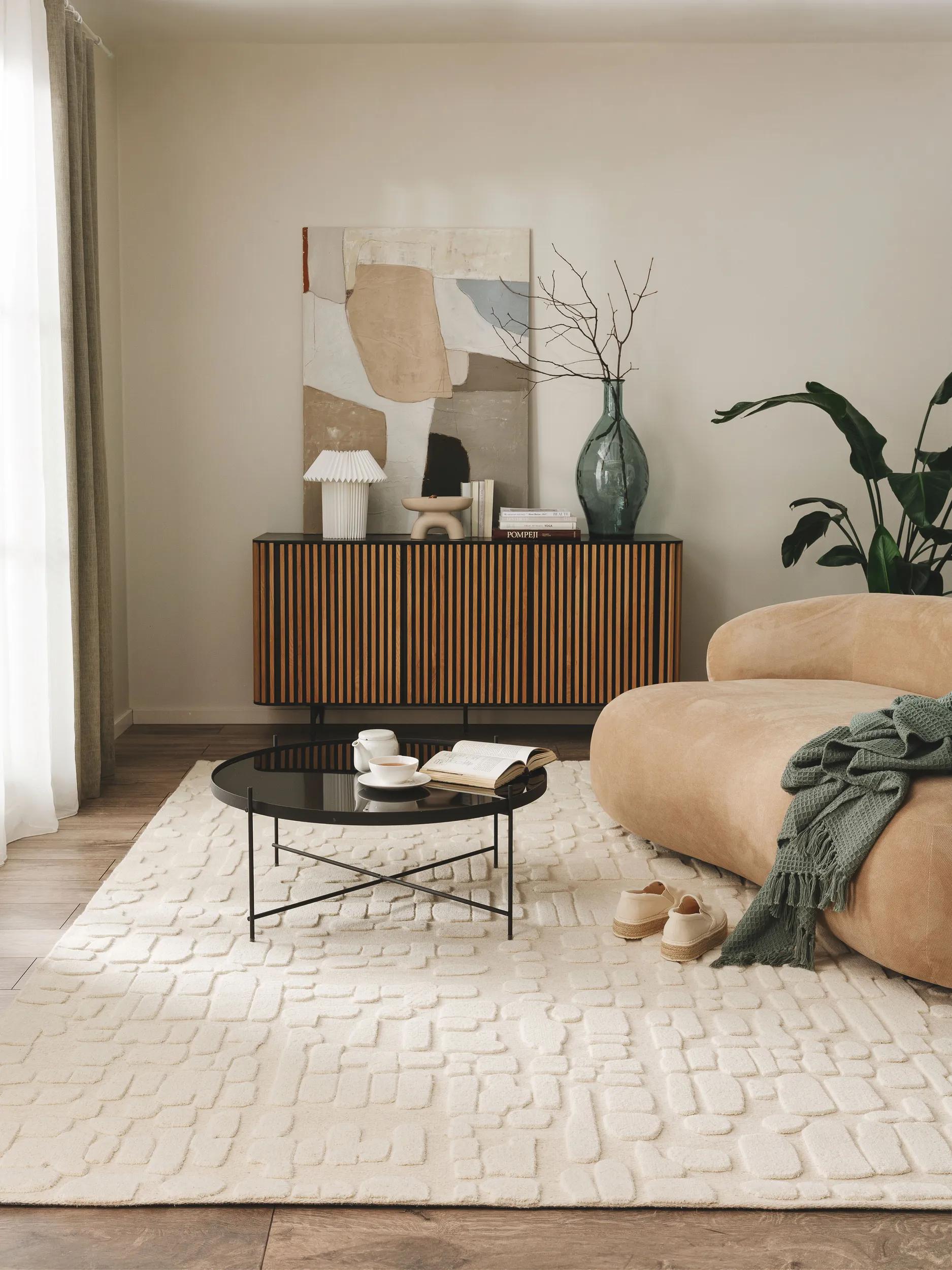 Wool Rug Malin Cream