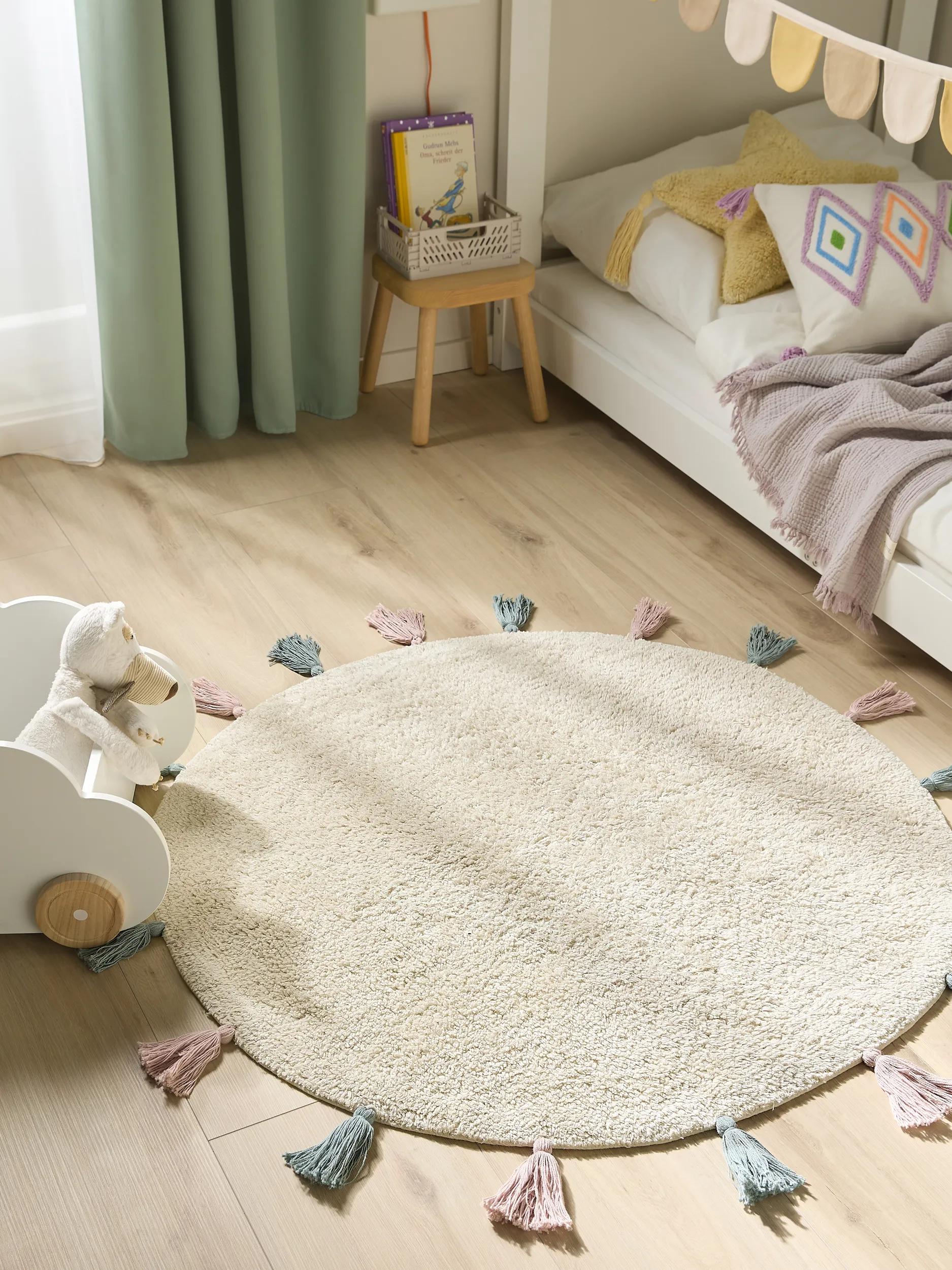 Washable Kid´s Rug Malu Cream