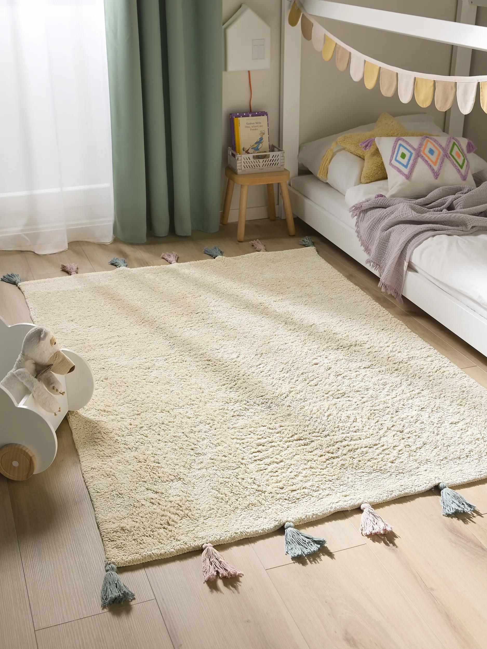 Washable Kid´s Rug Malu Cream