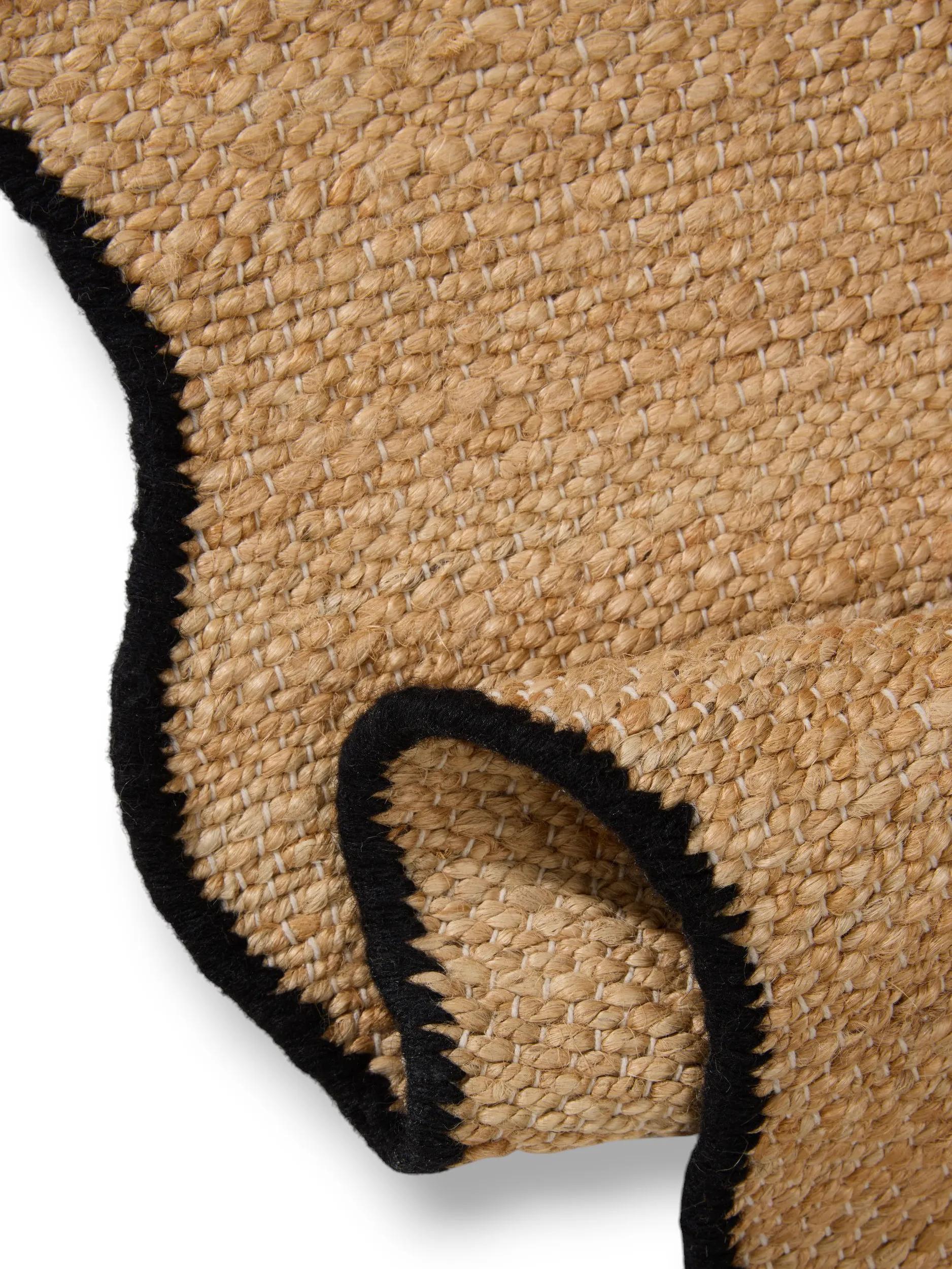 Jute Rug Mambo Black