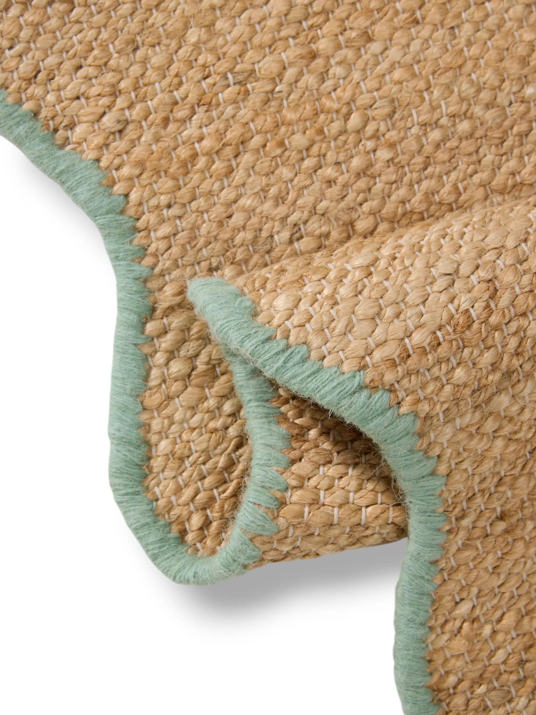 Jute Rug Mambo Turquoise
