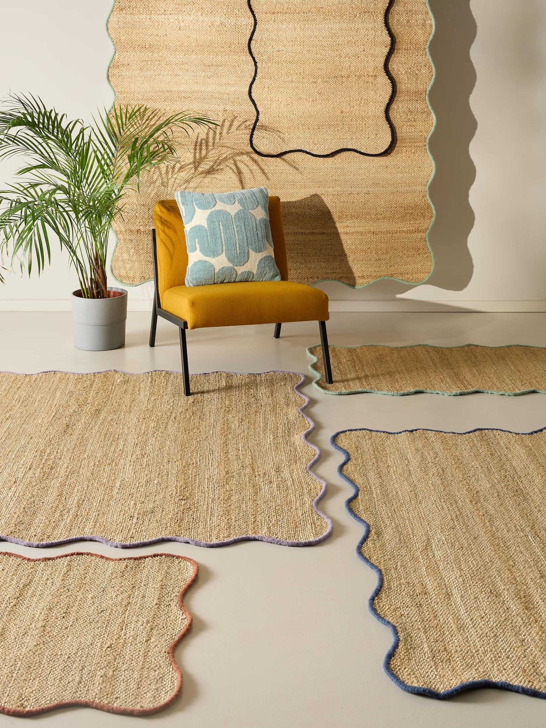 Jute Rug Mambo Turquoise
