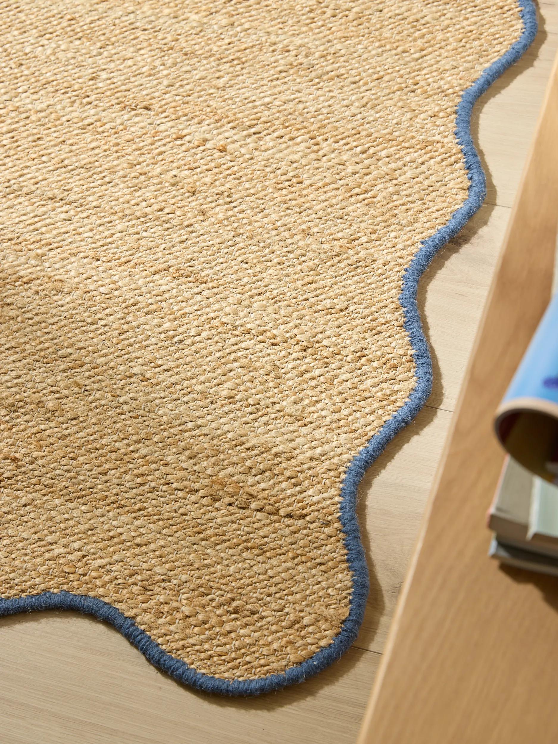 Jute Rug Mambo Blue
