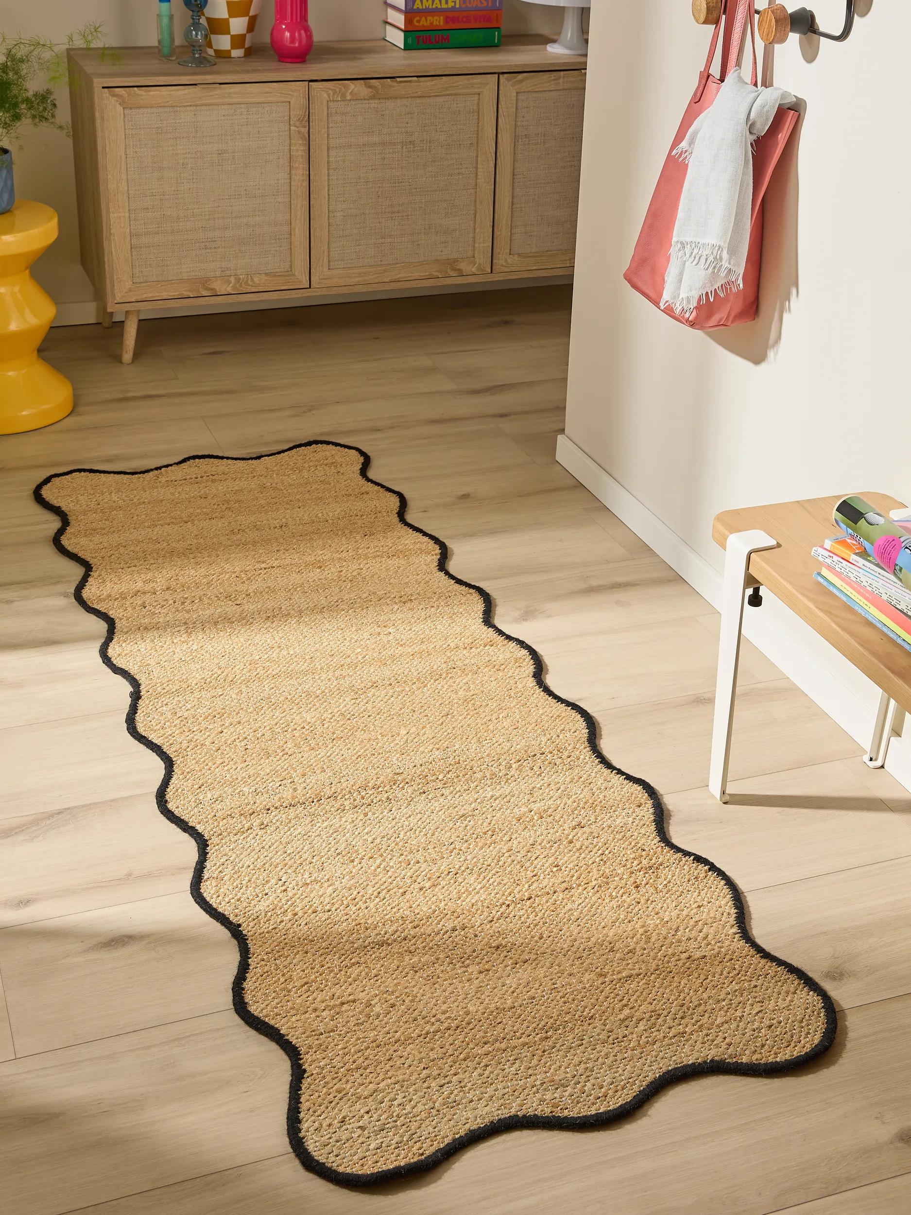 Jute Rug Mambo Black
