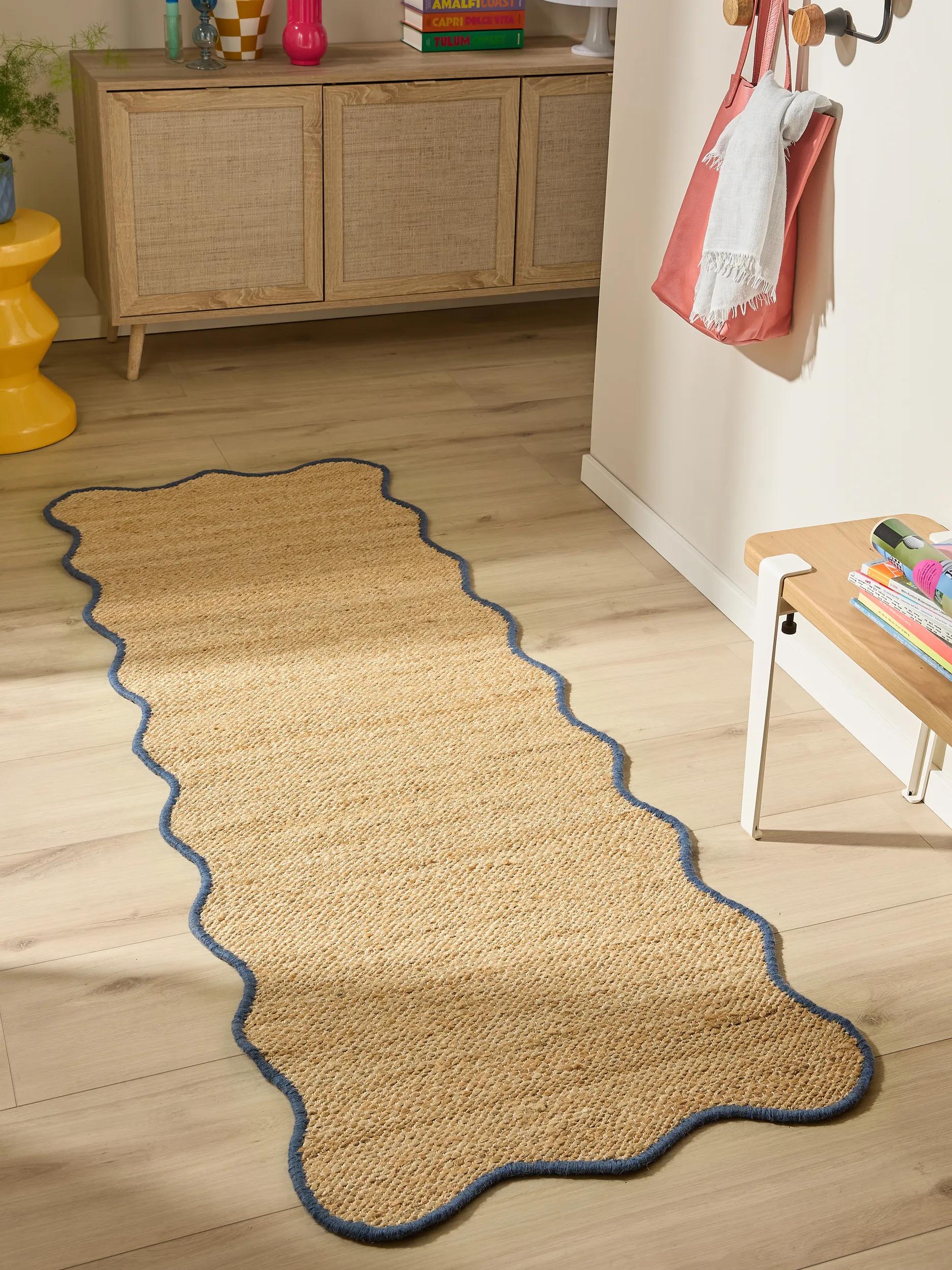 Jute Rug Mambo Blue