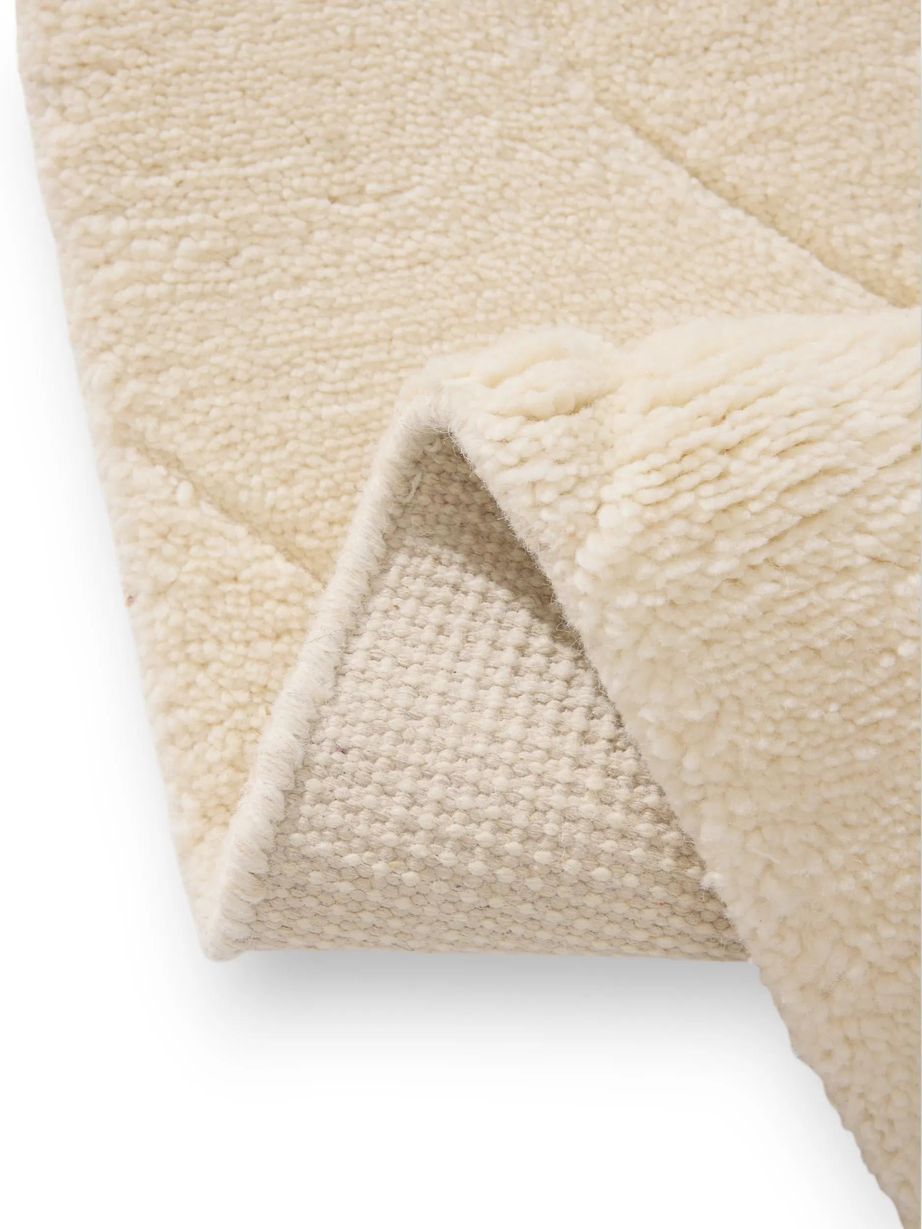 Wool Rug Marcos Cream