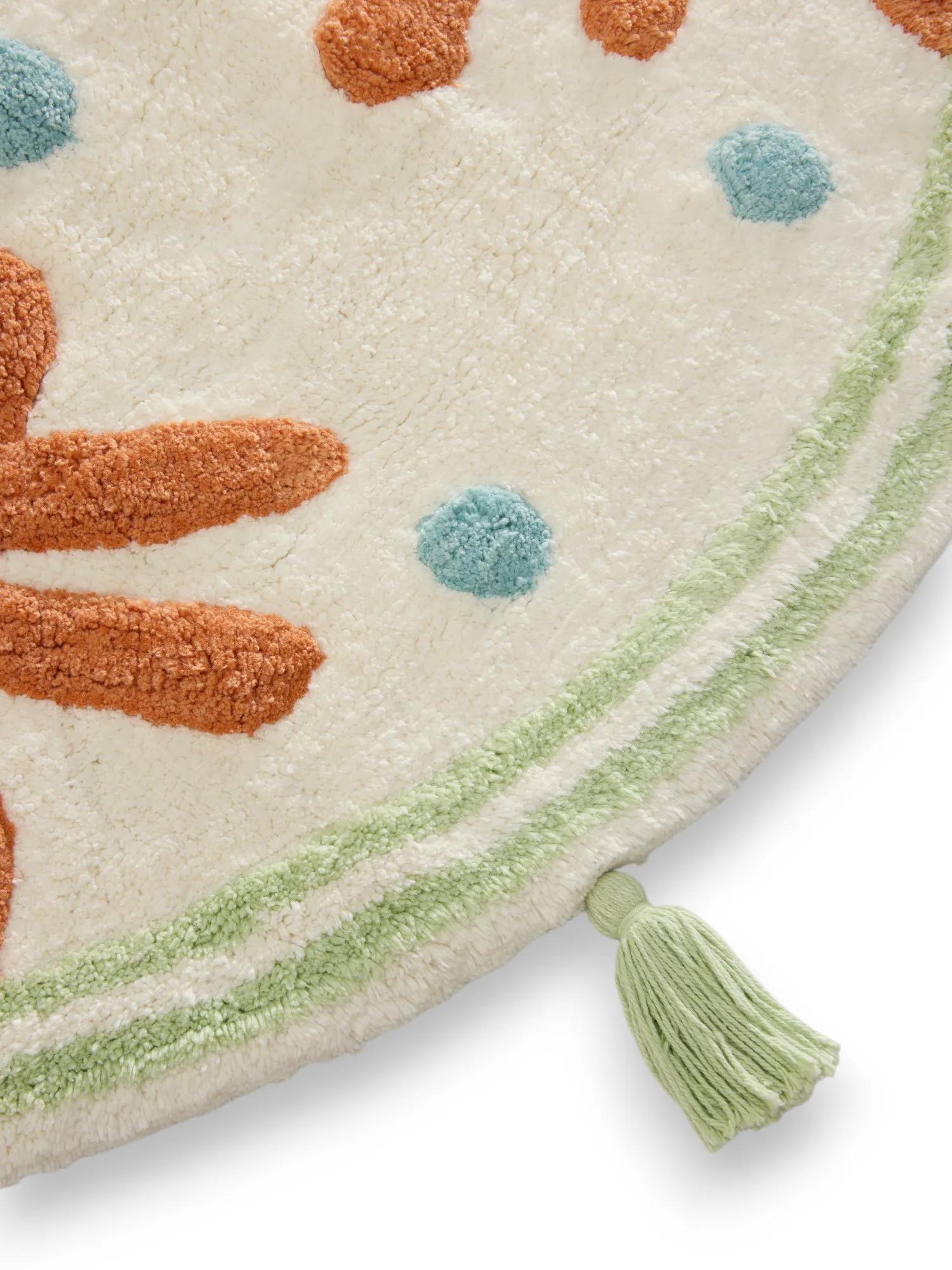 Washable Kids Rug Marine Multicolour/White